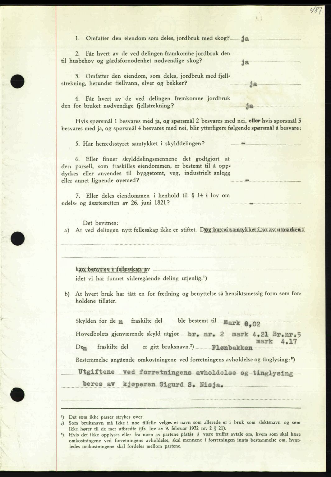 Nordmøre sorenskriveri, AV/SAT-A-4132/1/2/2Ca: Mortgage book no. A109, 1948-1948, Diary no: : 2750/1948