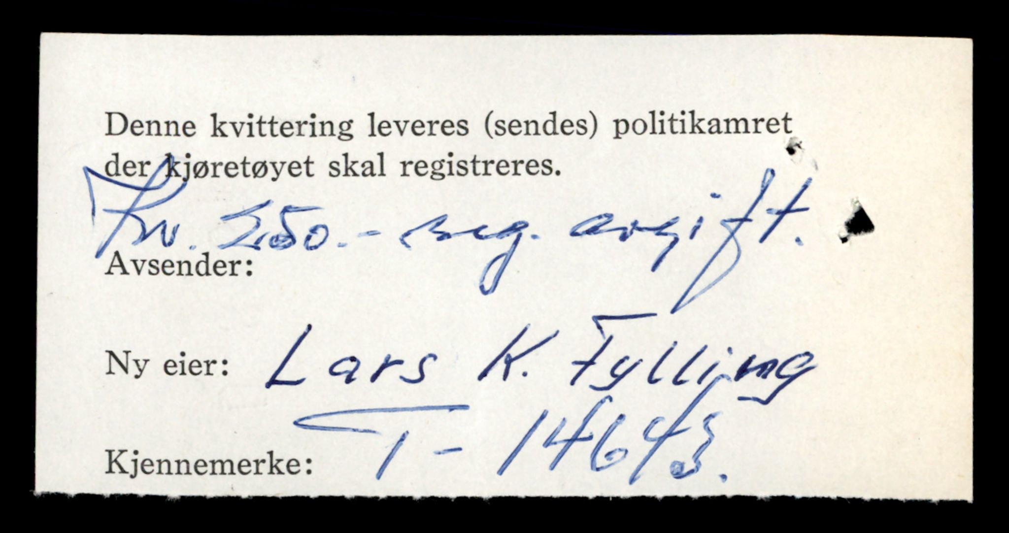 Møre og Romsdal vegkontor - Ålesund trafikkstasjon, SAT/A-4099/F/Fe/L0047: Registreringskort for kjøretøy T 14580 - T 14720, 1927-1998, p. 1492