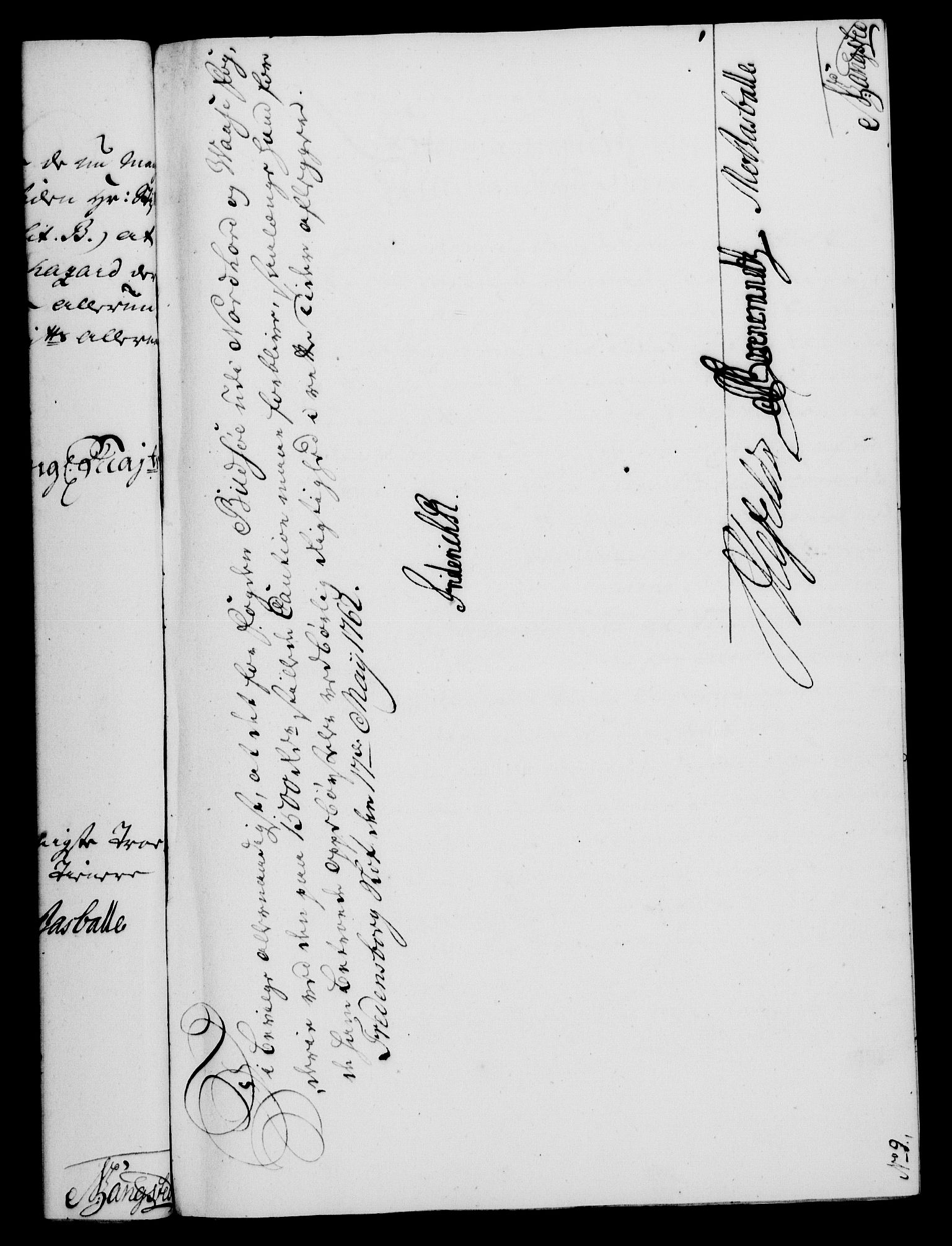 Rentekammeret, Kammerkanselliet, AV/RA-EA-3111/G/Gf/Gfa/L0044: Norsk relasjons- og resolusjonsprotokoll (merket RK 52.44), 1762, p. 241