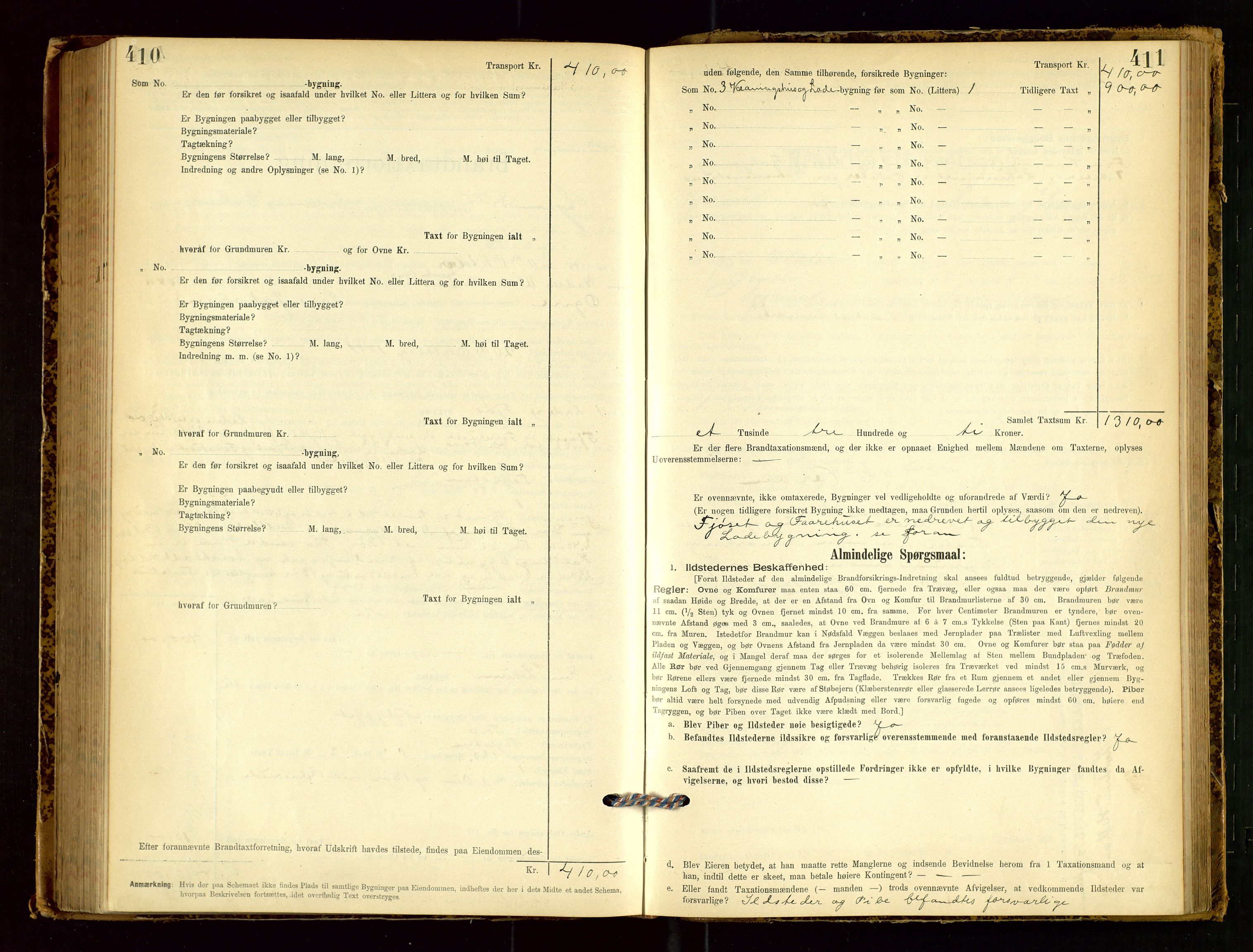 Eigersund lensmannskontor, AV/SAST-A-100171/Gob/L0001: Skjemaprotokoll, 1894-1909, p. 410-411