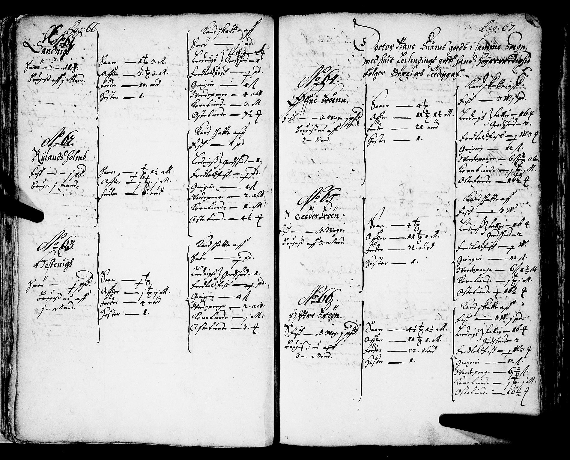 Rentekammeret inntil 1814, Realistisk ordnet avdeling, AV/RA-EA-4070/N/Nb/Nba/L0043: Sunnfjord fogderi, 1667, p. 66-67