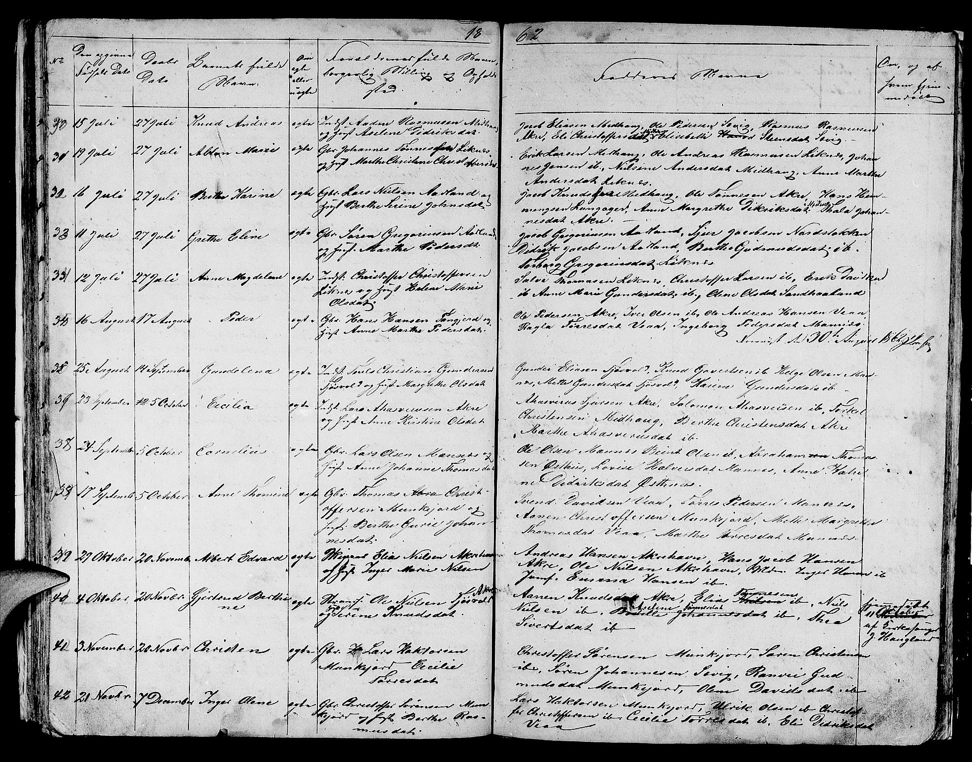 Skudenes sokneprestkontor, SAST/A -101849/H/Ha/Hab/L0003: Parish register (copy) no. B 3, 1848-1865