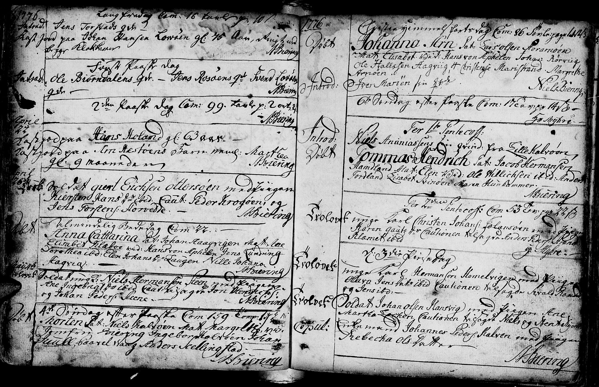 Ministerialprotokoller, klokkerbøker og fødselsregistre - Nord-Trøndelag, AV/SAT-A-1458/784/L0665: Parish register (official) no. 784A01, 1730-1785