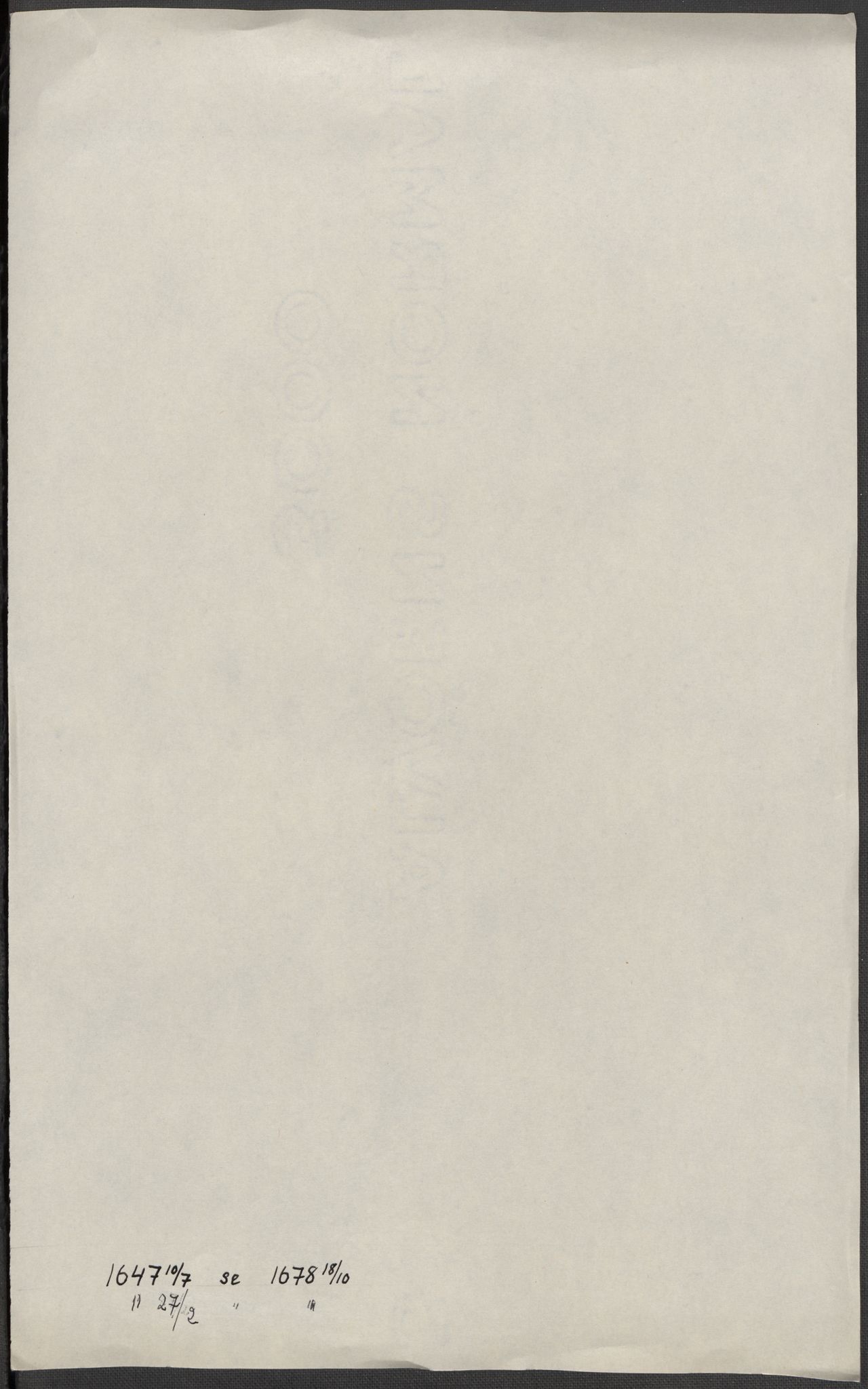 Riksarkivets diplomsamling, RA/EA-5965/F15/L0004: Prestearkiv - Østfold, 1577-1709, p. 184