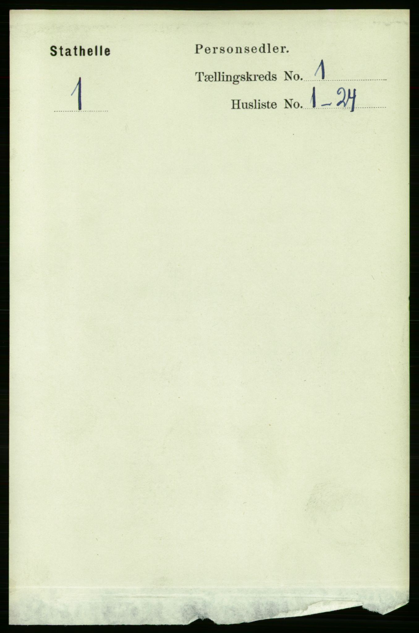 RA, 1891 census for 0803 Stathelle, 1891, p. 10