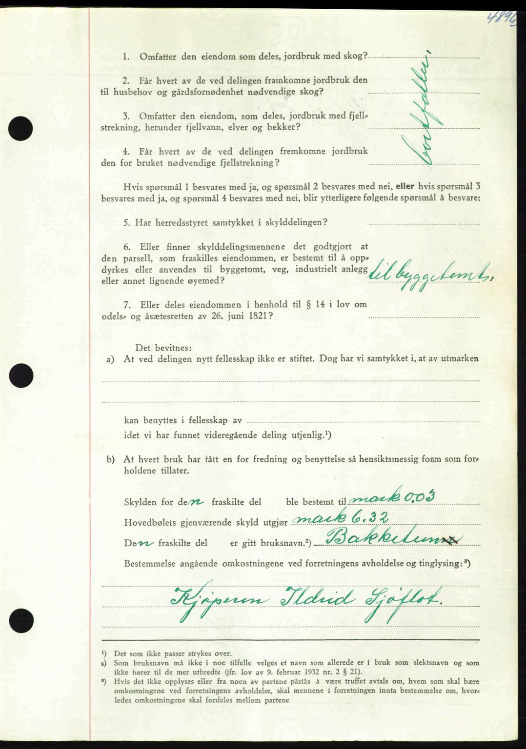 Nordmøre sorenskriveri, AV/SAT-A-4132/1/2/2Ca: Mortgage book no. A115, 1950-1950, Diary no: : 1977/1950