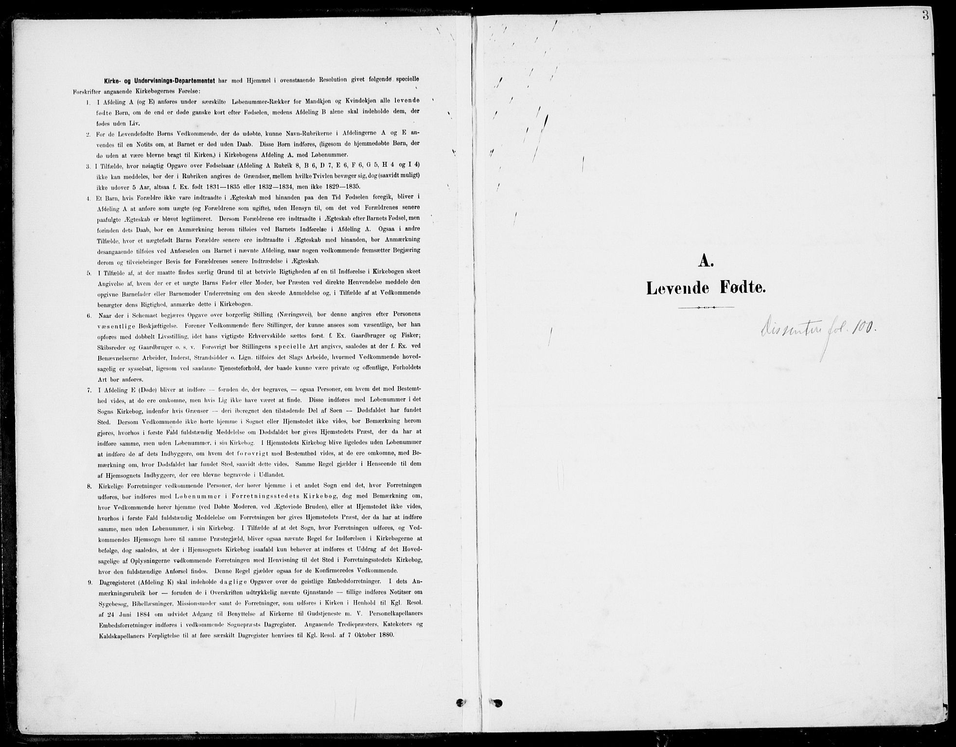 Førde sokneprestembete, SAB/A-79901/H/Haa/Haab/L0002: Parish register (official) no. B  2, 1899-1920, p. 3