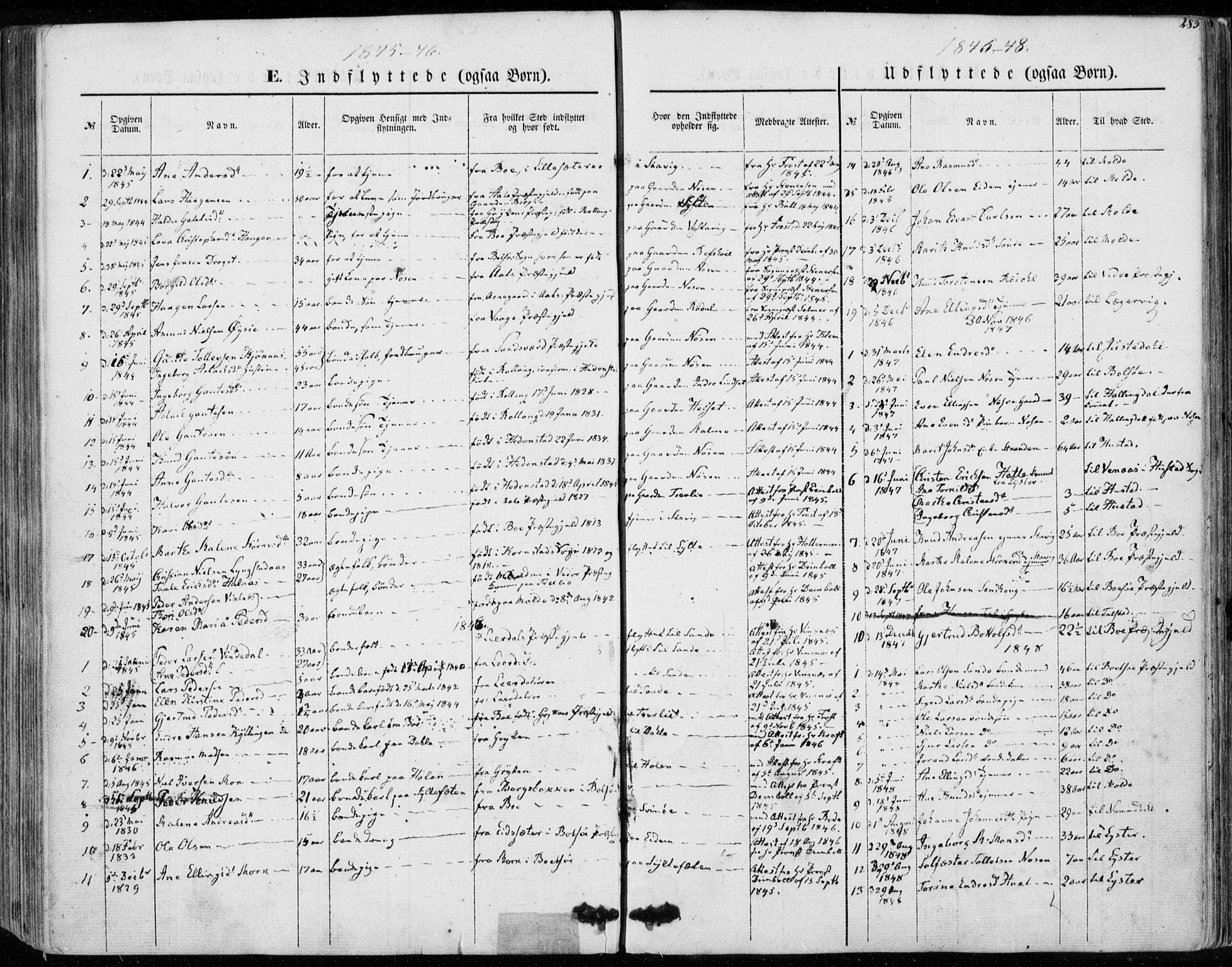 Ministerialprotokoller, klokkerbøker og fødselsregistre - Møre og Romsdal, SAT/A-1454/565/L0748: Parish register (official) no. 565A02, 1845-1872, p. 283