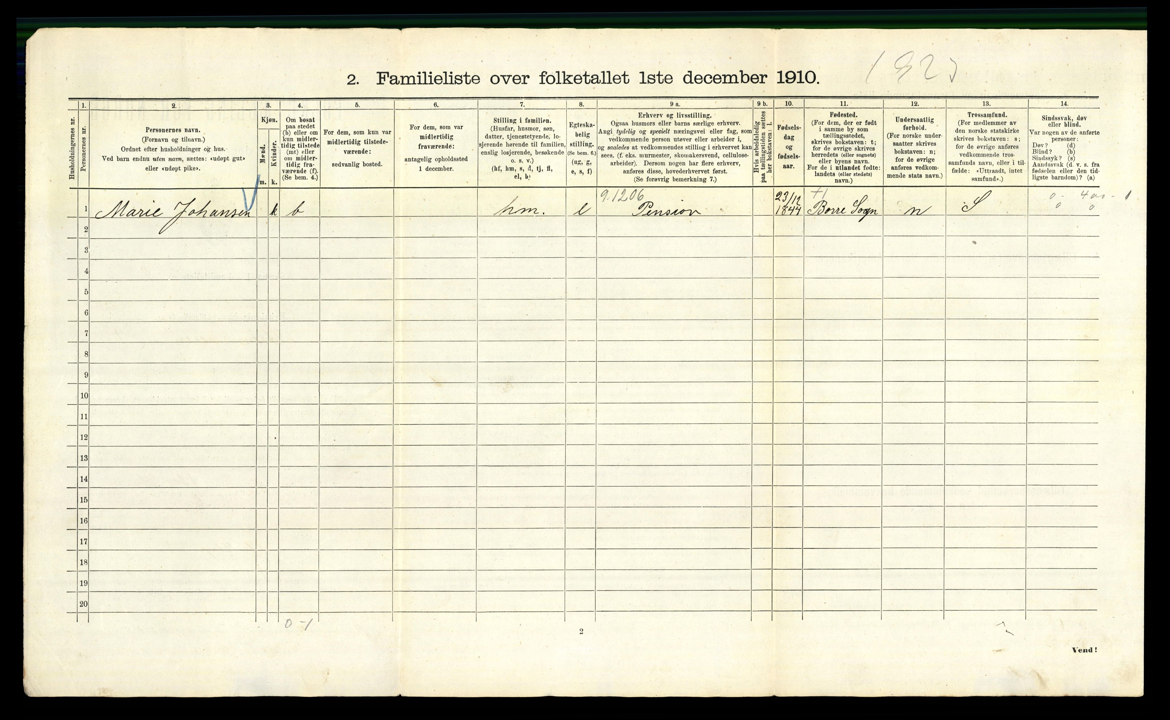 RA, 1910 census for Kristiania, 1910, p. 99832