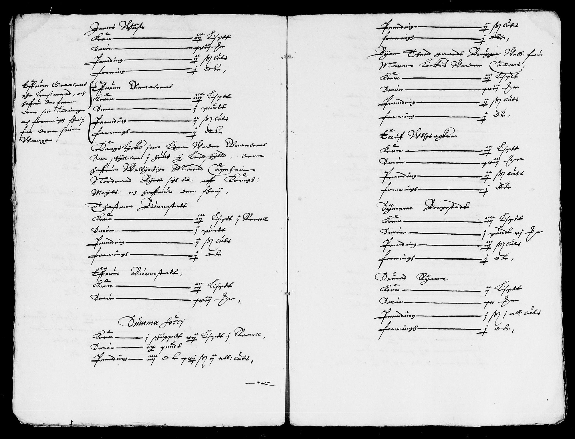 Rentekammeret inntil 1814, Reviderte regnskaper, Lensregnskaper, AV/RA-EA-5023/R/Rb/Rba/L0036: Akershus len, 1614-1615