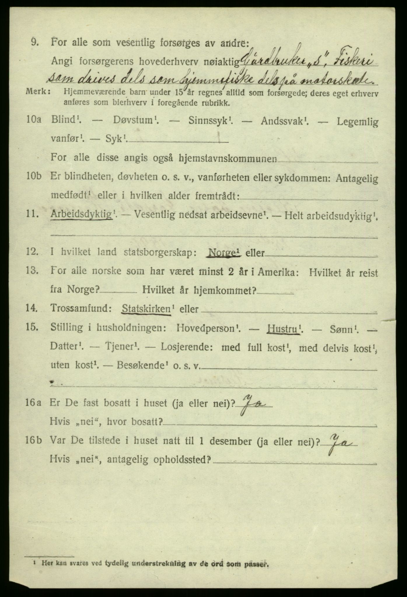 SAB, 1920 census for Hjelme, 1920, p. 1937