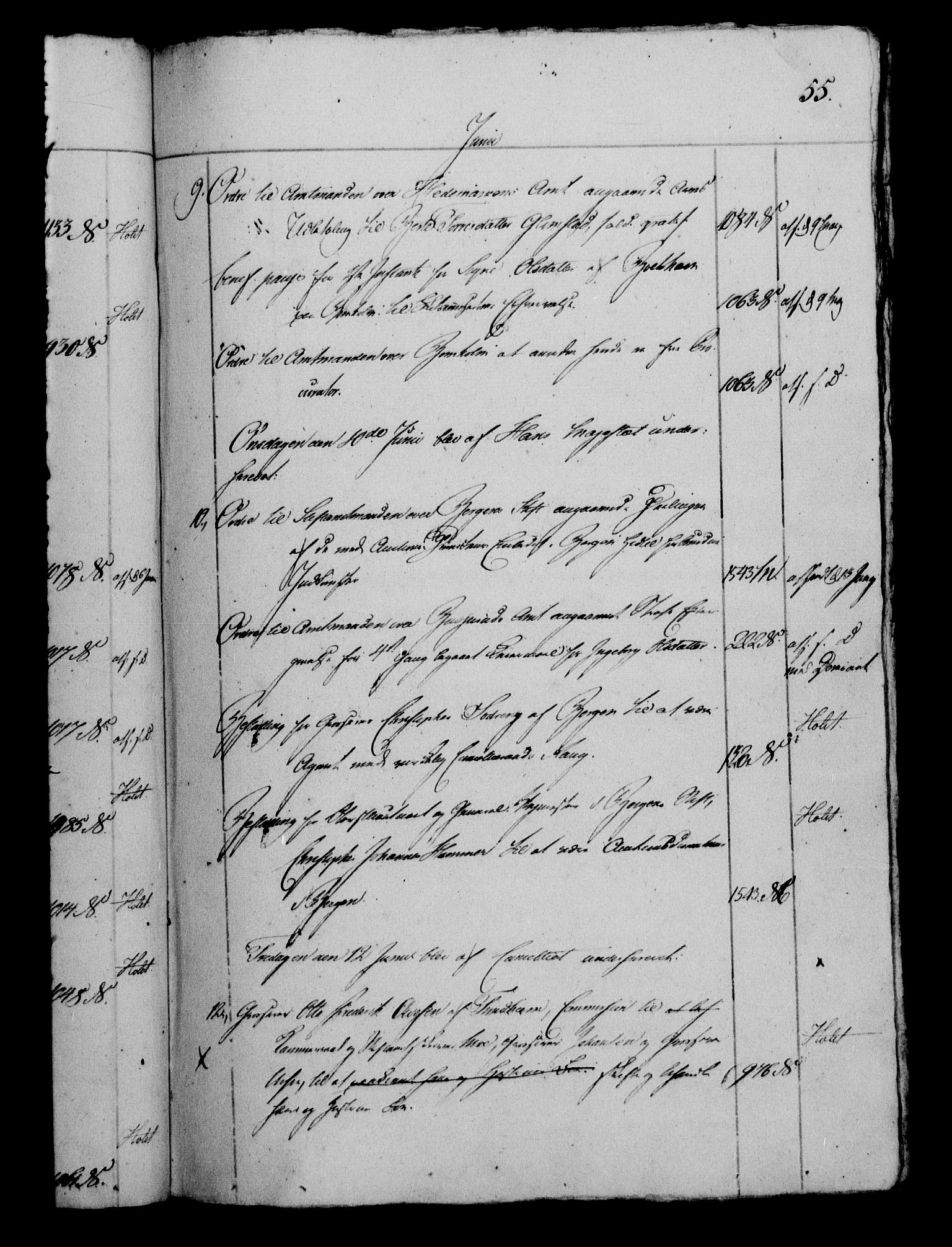 Danske Kanselli 1800-1814, AV/RA-EA-3024/H/Hf/Hfb/Hfbc/L0013: Underskrivelsesbok m. register, 1812, p. 55