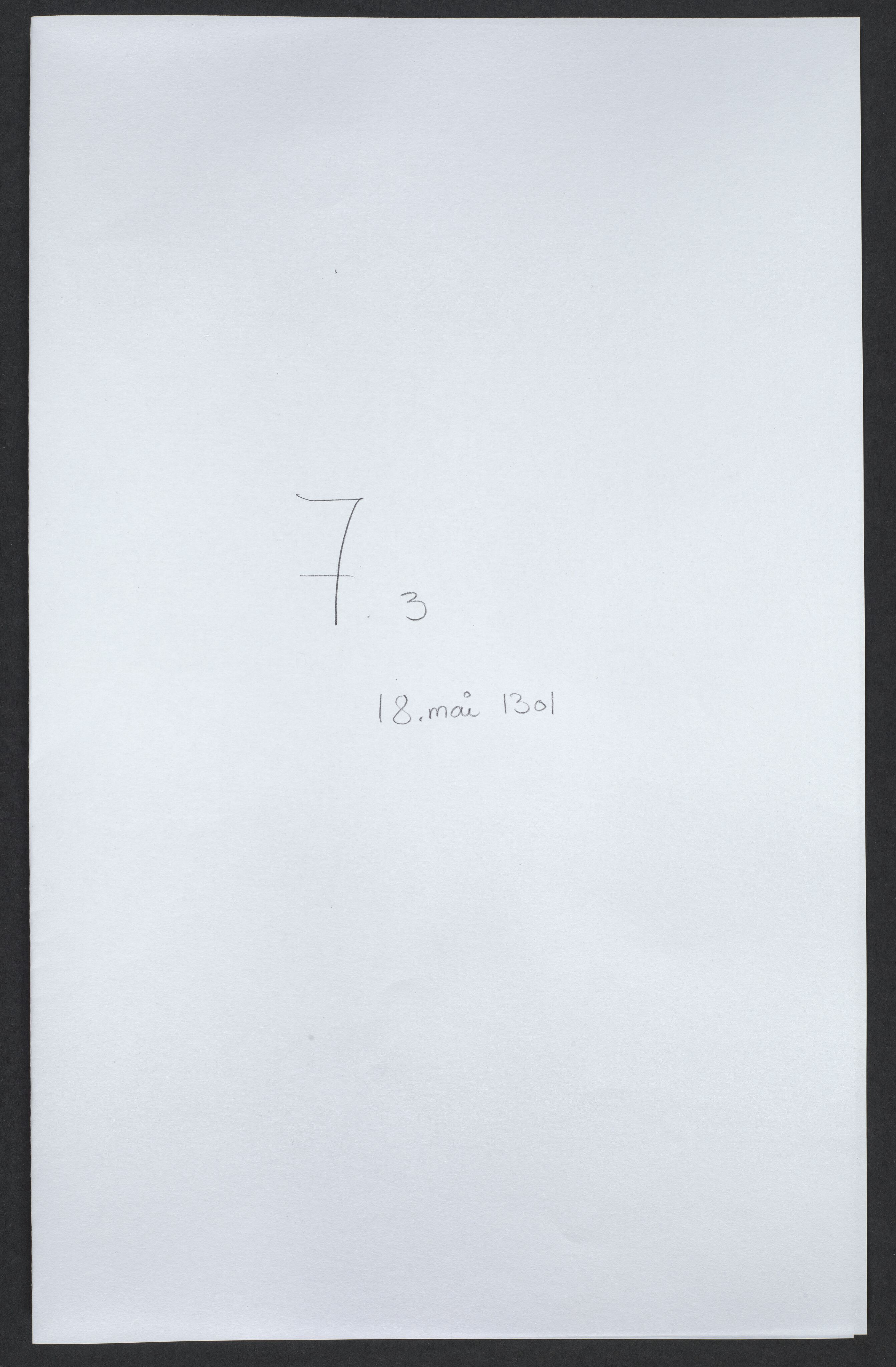 Riksarkivets diplomsamling, AV/RA-EA-5965/F05/L0020: NRA AM fasc. 7 nr. 2-4, 1301, p. 9