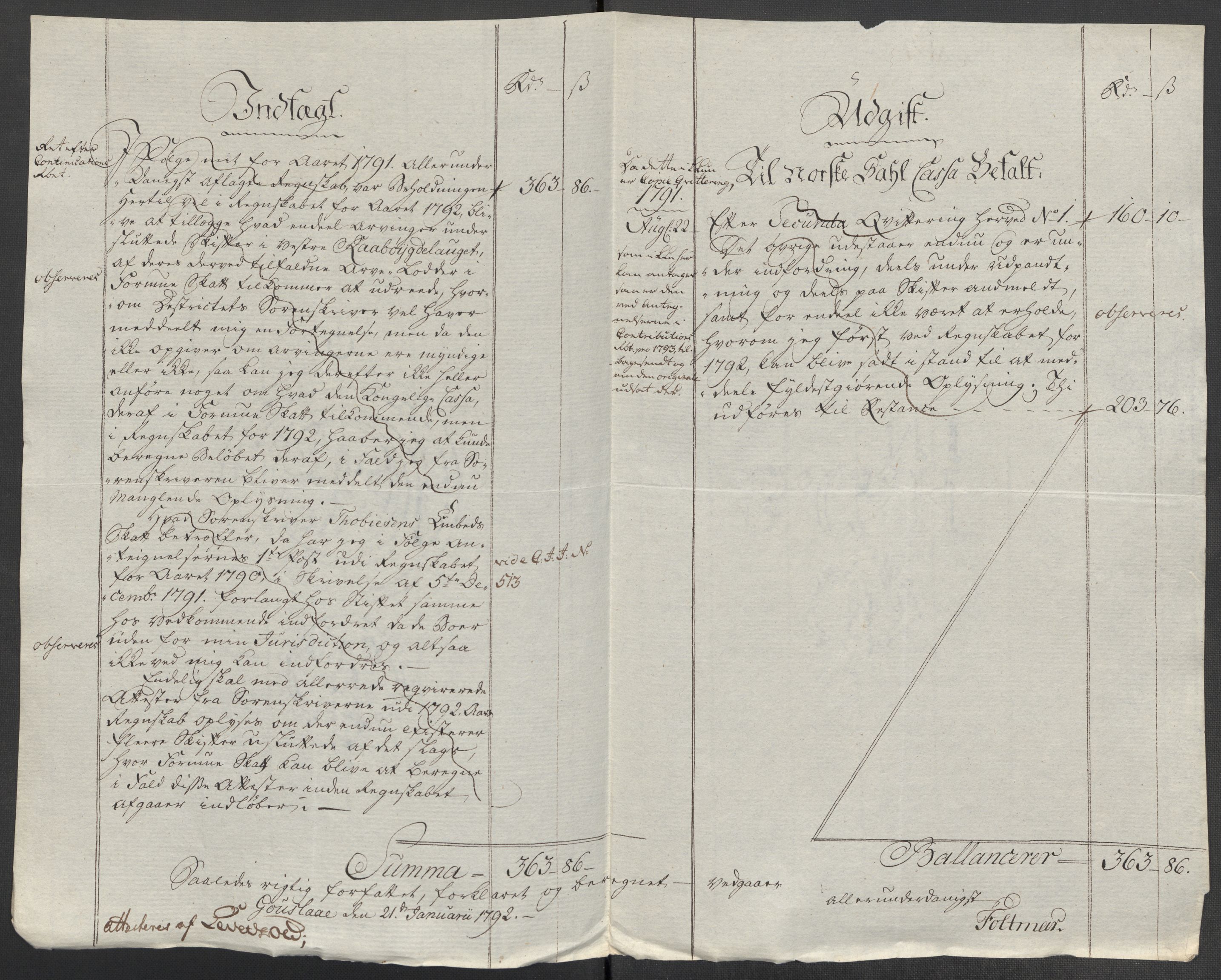 Rentekammeret inntil 1814, Reviderte regnskaper, Mindre regnskaper, AV/RA-EA-4068/Rf/Rfe/L0040: Ryfylke fogderi, Råbyggelaget fogderi, Salten fogderi, 1789, p. 198