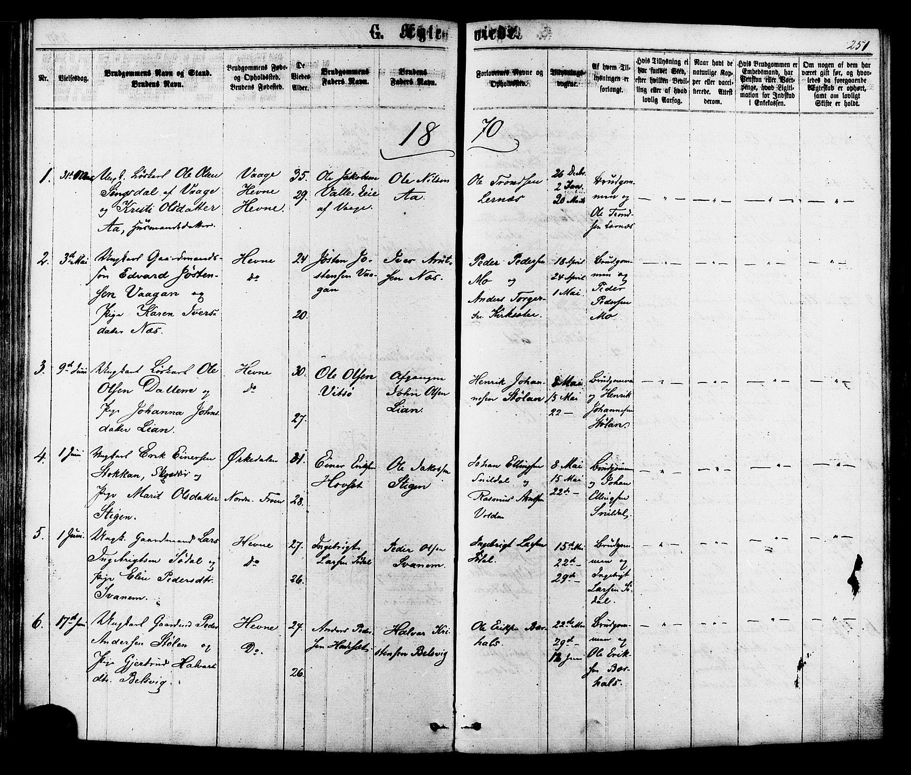 Ministerialprotokoller, klokkerbøker og fødselsregistre - Sør-Trøndelag, SAT/A-1456/630/L0495: Parish register (official) no. 630A08, 1868-1878, p. 251