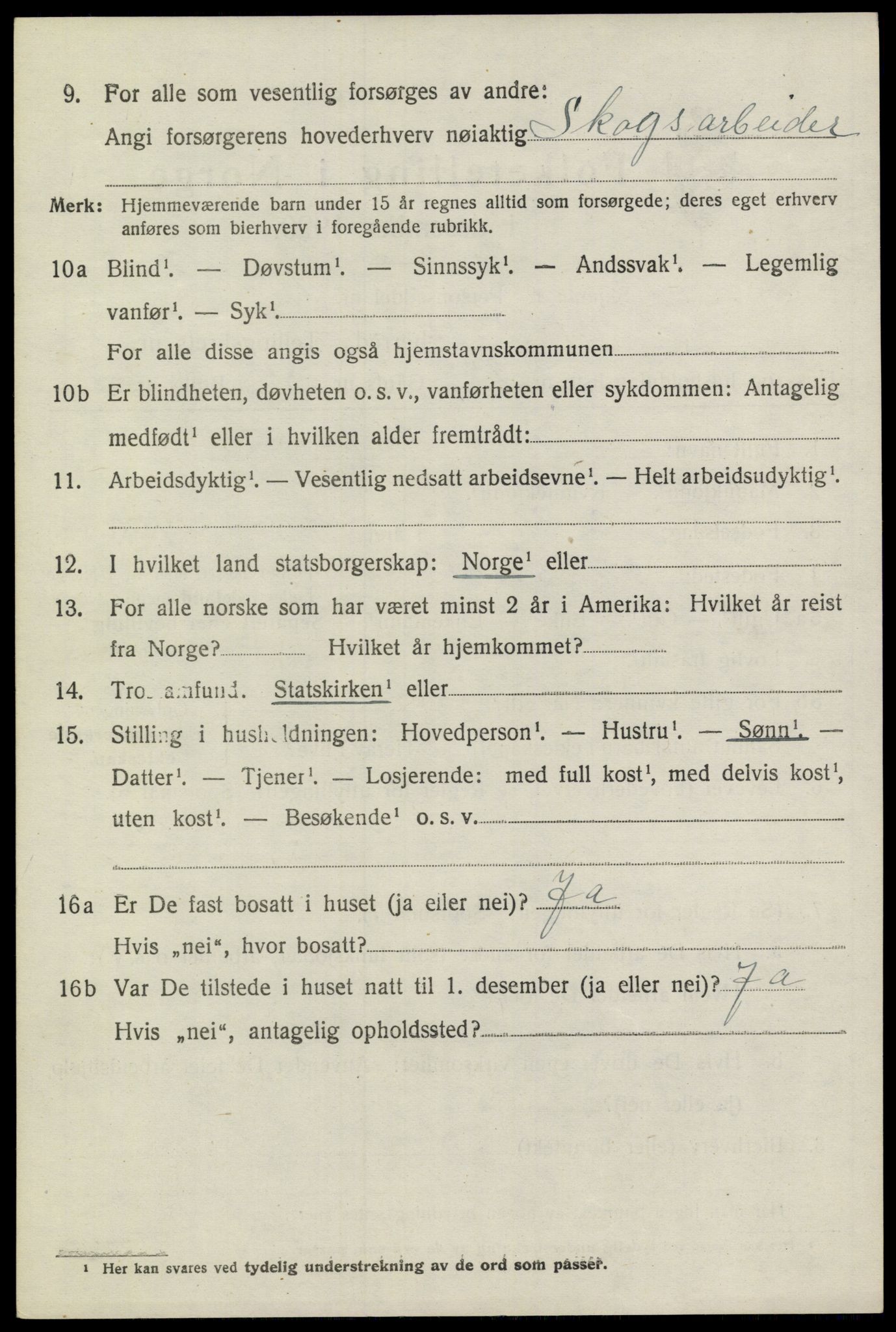 SAKO, 1920 census for Heddal, 1920, p. 8105