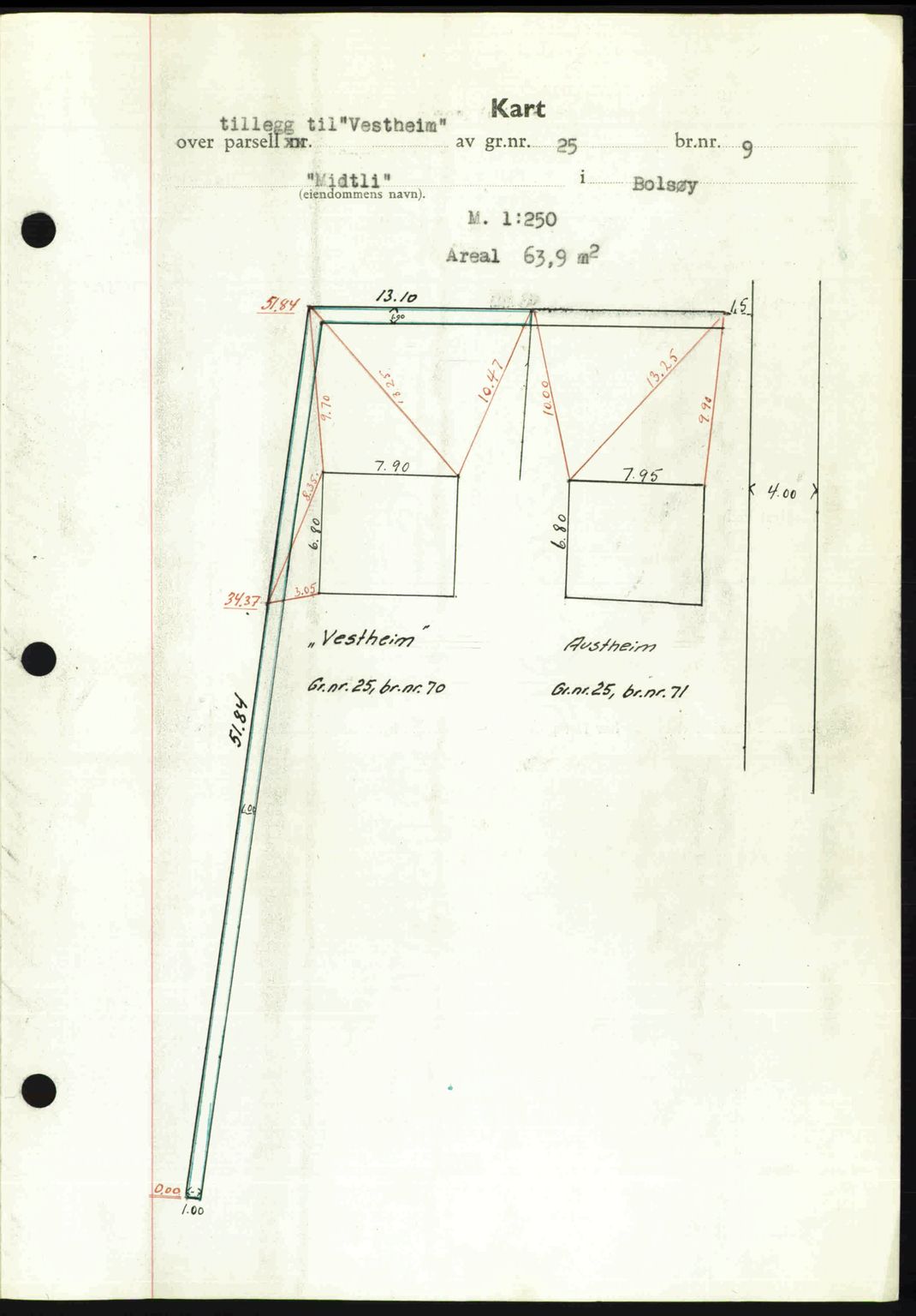 Romsdal sorenskriveri, AV/SAT-A-4149/1/2/2C: Mortgage book no. A22, 1947-1947, Diary no: : 761/1947