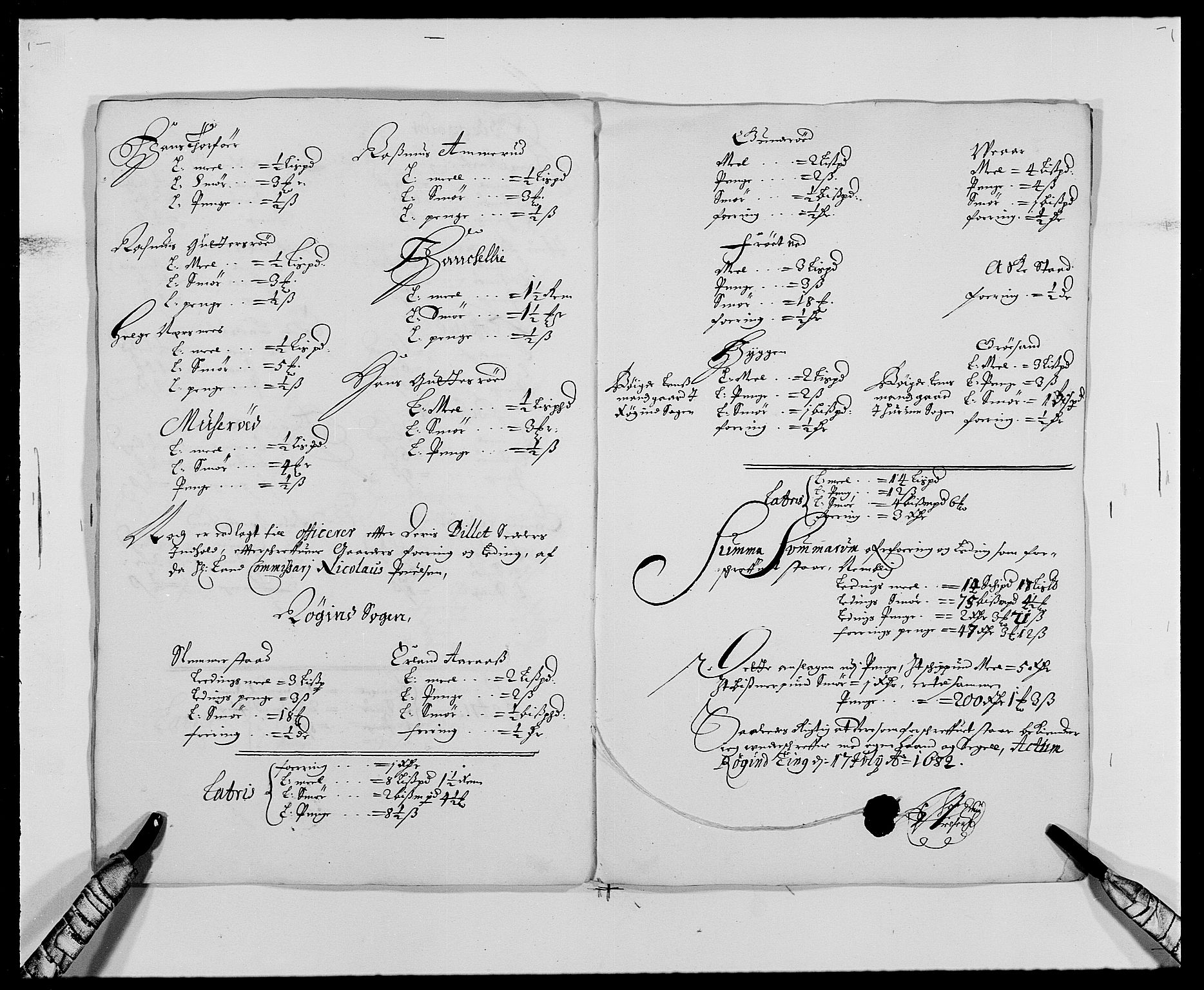 Rentekammeret inntil 1814, Reviderte regnskaper, Fogderegnskap, AV/RA-EA-4092/R29/L1692: Fogderegnskap Hurum og Røyken, 1682-1687, p. 43