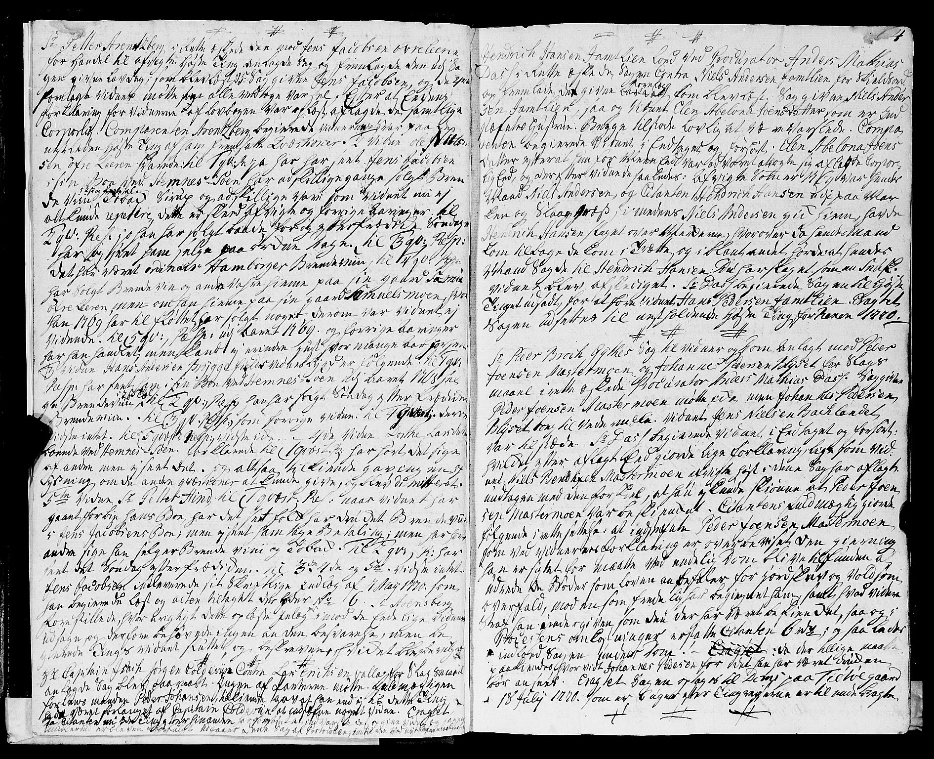 Helgeland sorenskriveri, AV/SAT-A-0004/1/1A/L0023: Tingbok 19A, 1770-1772, p. 3b-4a