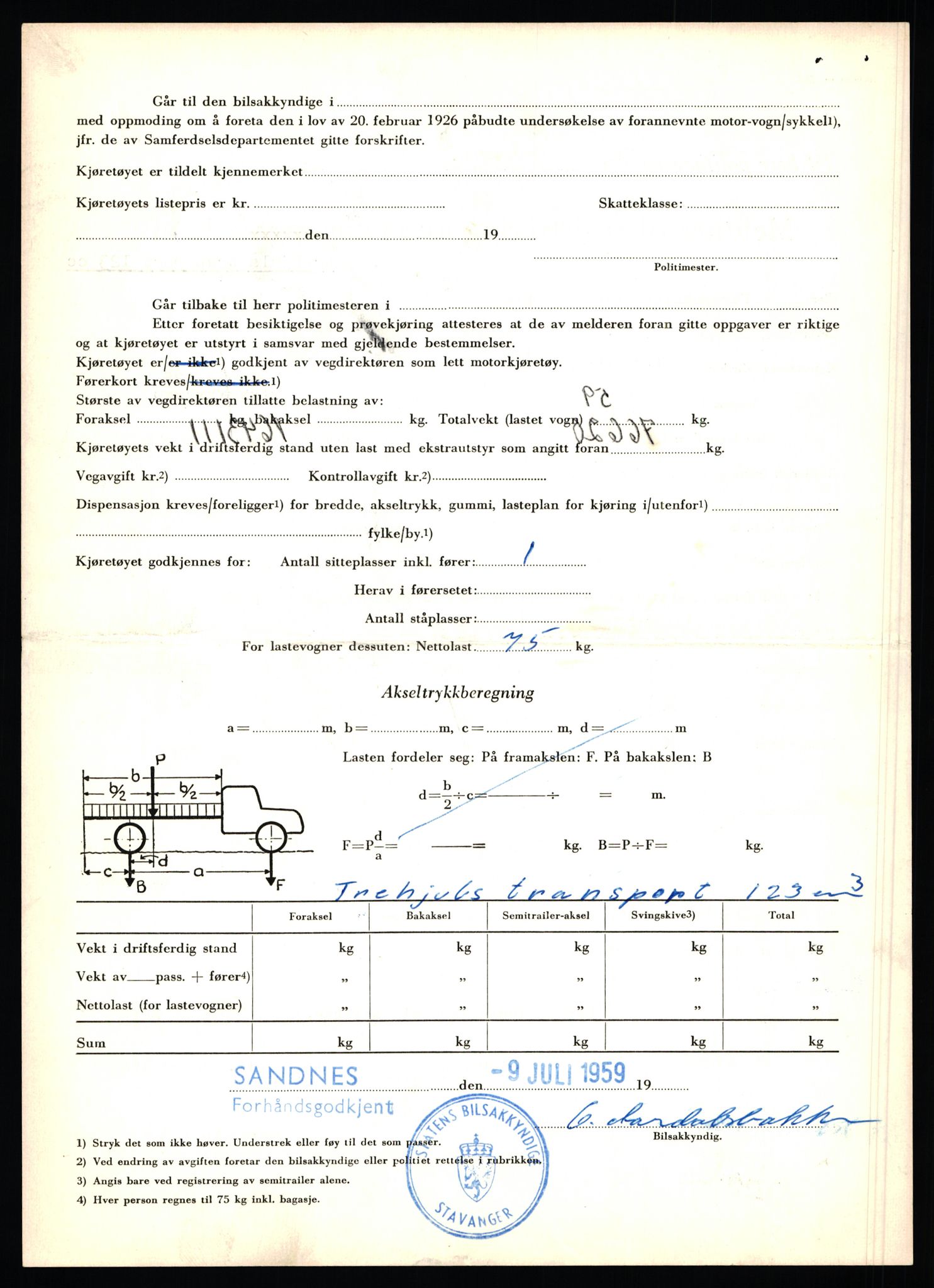 Stavanger trafikkstasjon, AV/SAST-A-101942/0/F/L0004: L-1000 - L-1349, 1930-1971, p. 1220