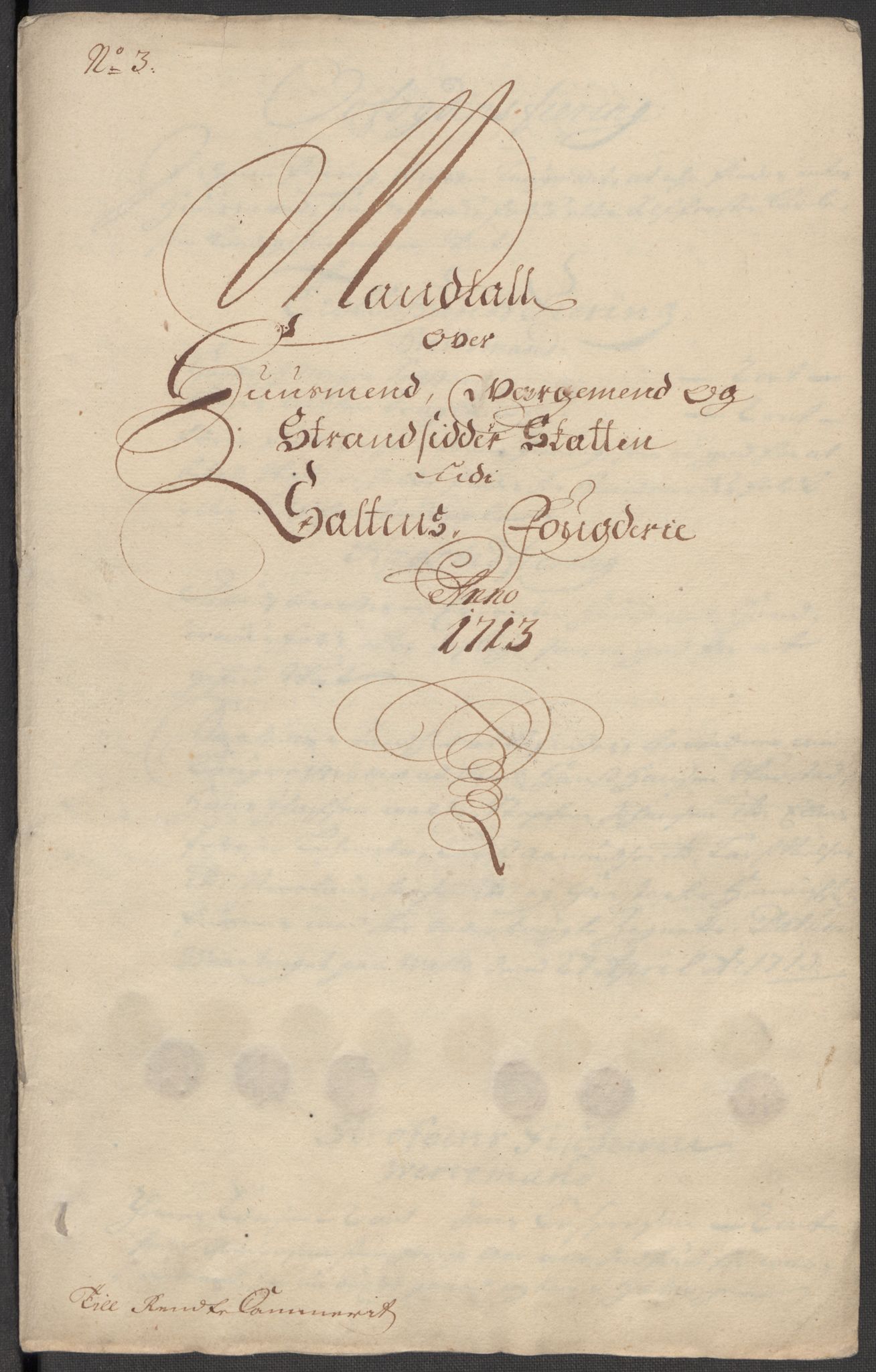 Rentekammeret inntil 1814, Reviderte regnskaper, Fogderegnskap, AV/RA-EA-4092/R66/L4583: Fogderegnskap Salten, 1713, p. 76