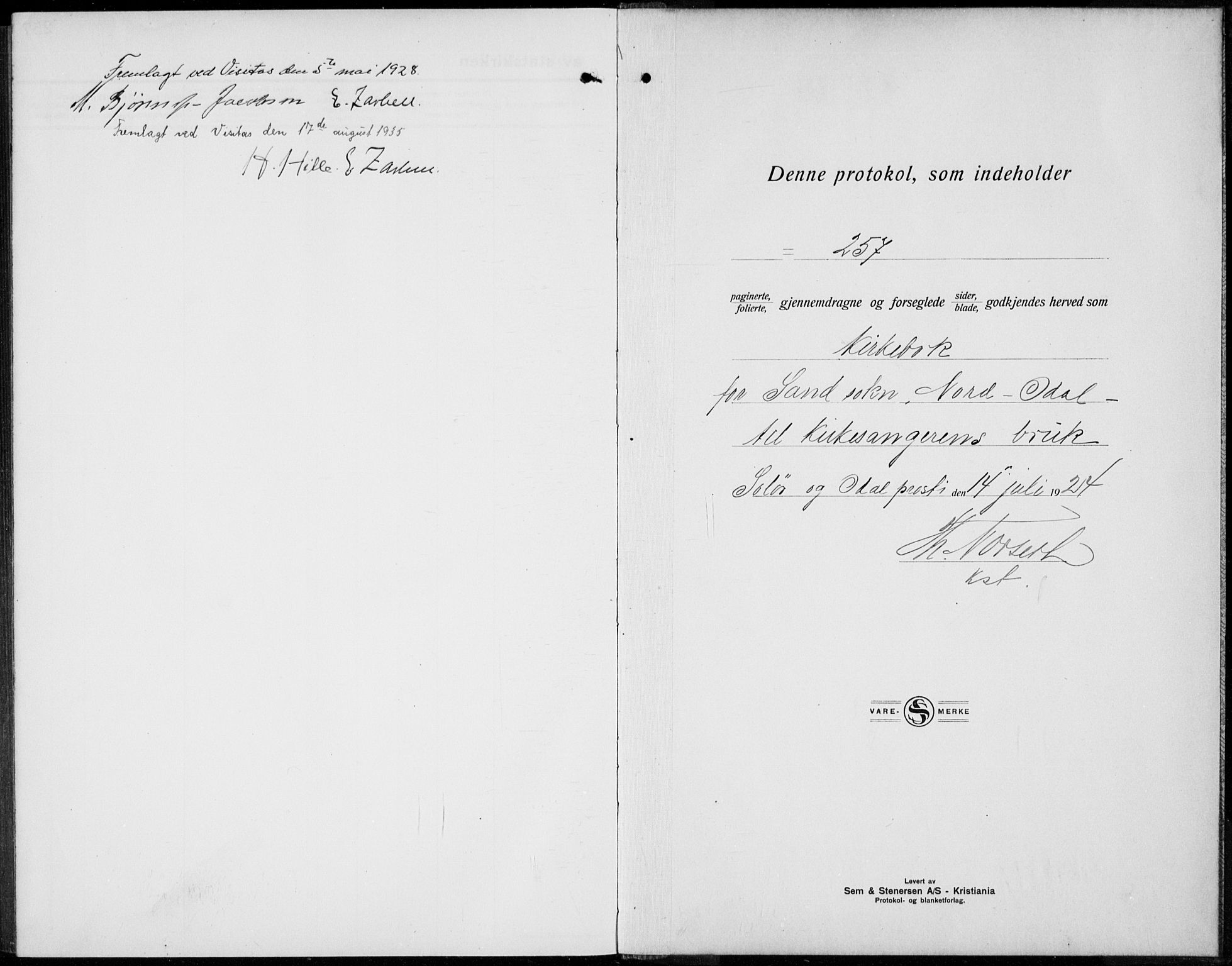 Nord-Odal prestekontor, AV/SAH-PREST-032/H/Ha/Hab/L0005: Parish register (copy) no. 5, 1924-1938