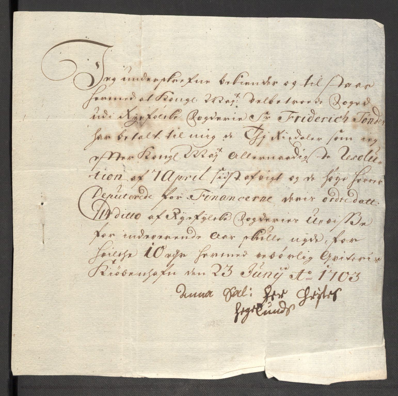 Rentekammeret inntil 1814, Reviderte regnskaper, Fogderegnskap, AV/RA-EA-4092/R47/L2860: Fogderegnskap Ryfylke, 1703-1705, p. 266