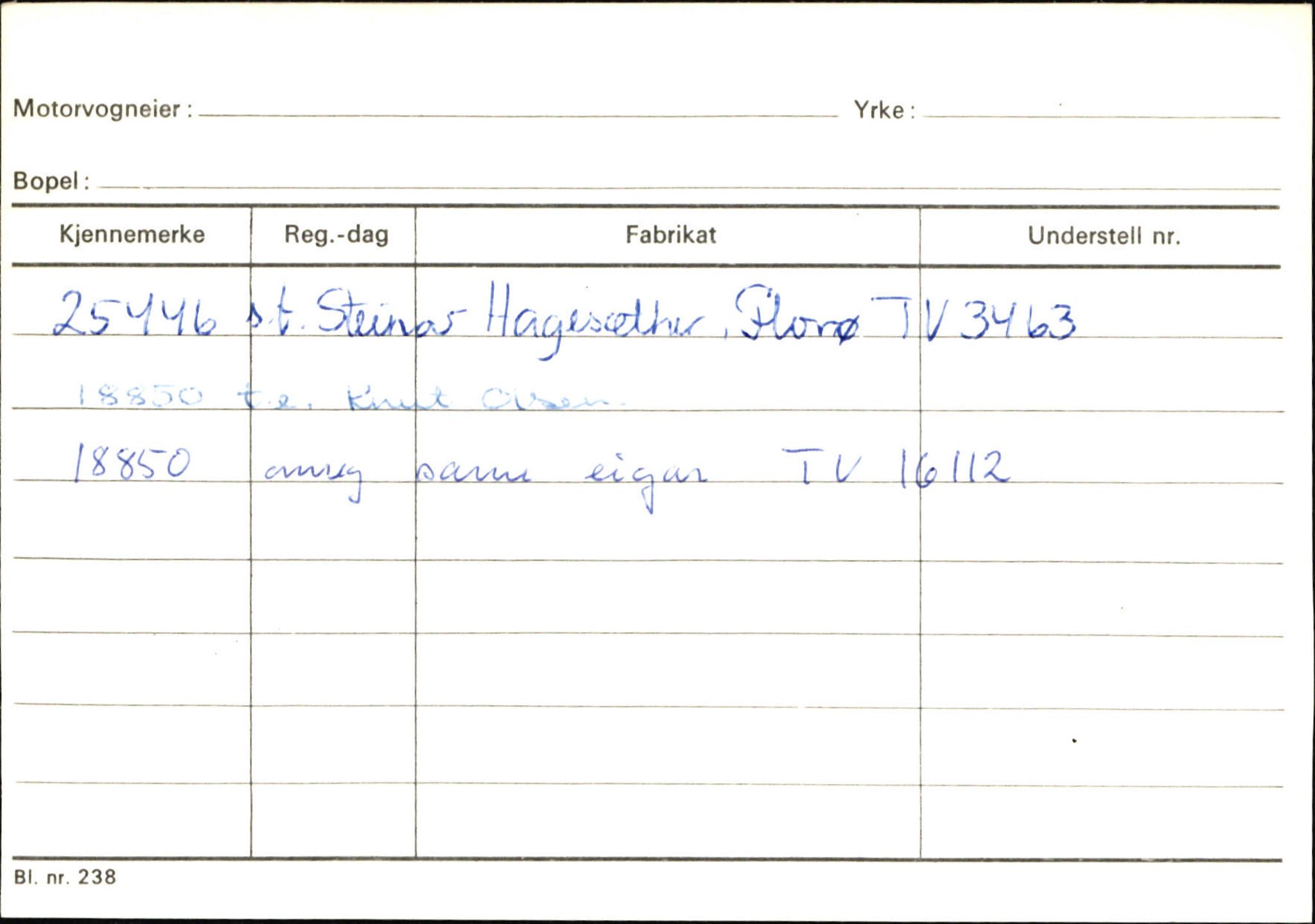 Statens vegvesen, Sogn og Fjordane vegkontor, AV/SAB-A-5301/4/F/L0132: Eigarregister Askvoll A-Å. Balestrand A-Å, 1945-1975, p. 474