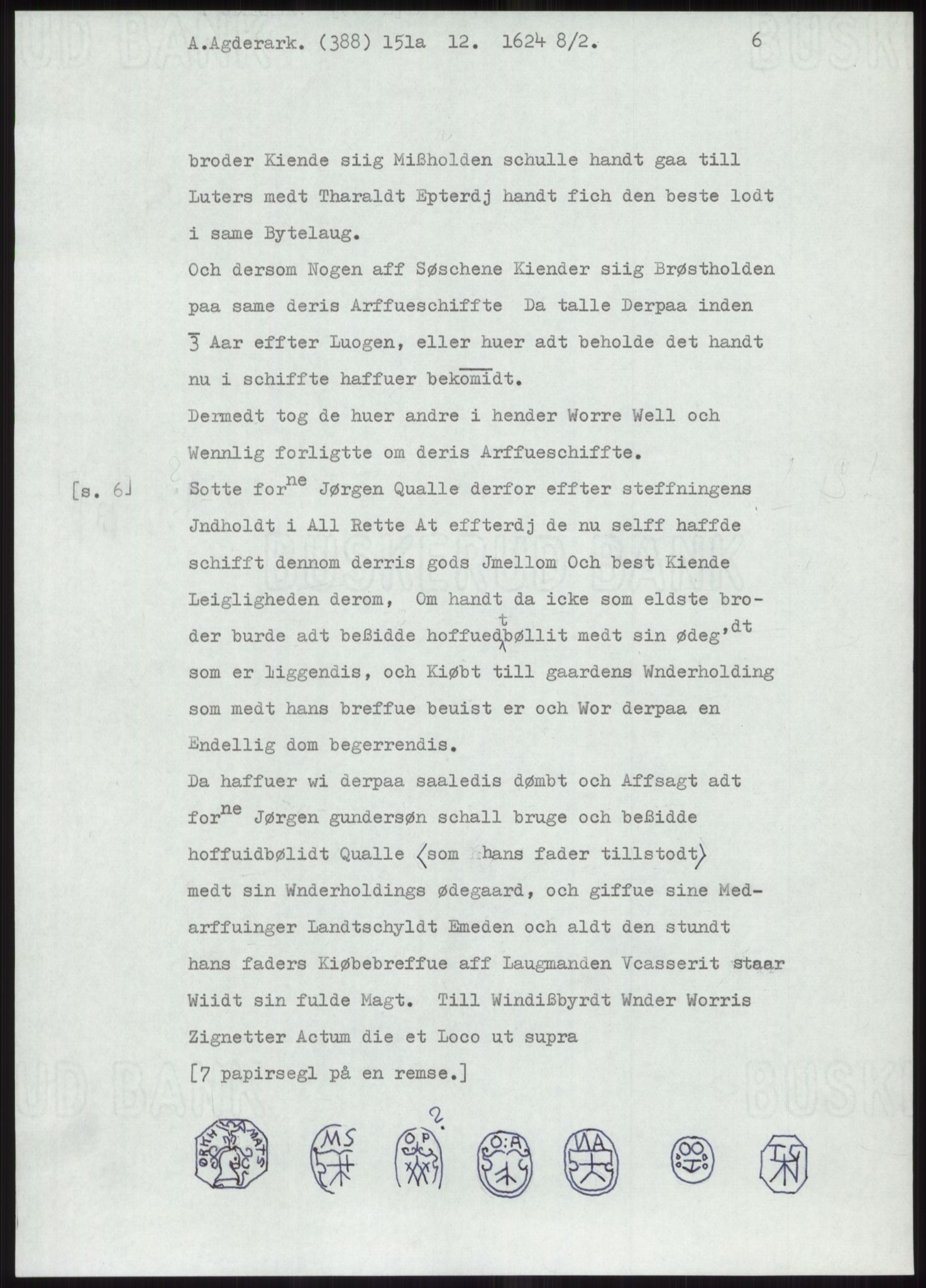 Samlinger til kildeutgivelse, Diplomavskriftsamlingen, AV/RA-EA-4053/H/Ha, p. 1258