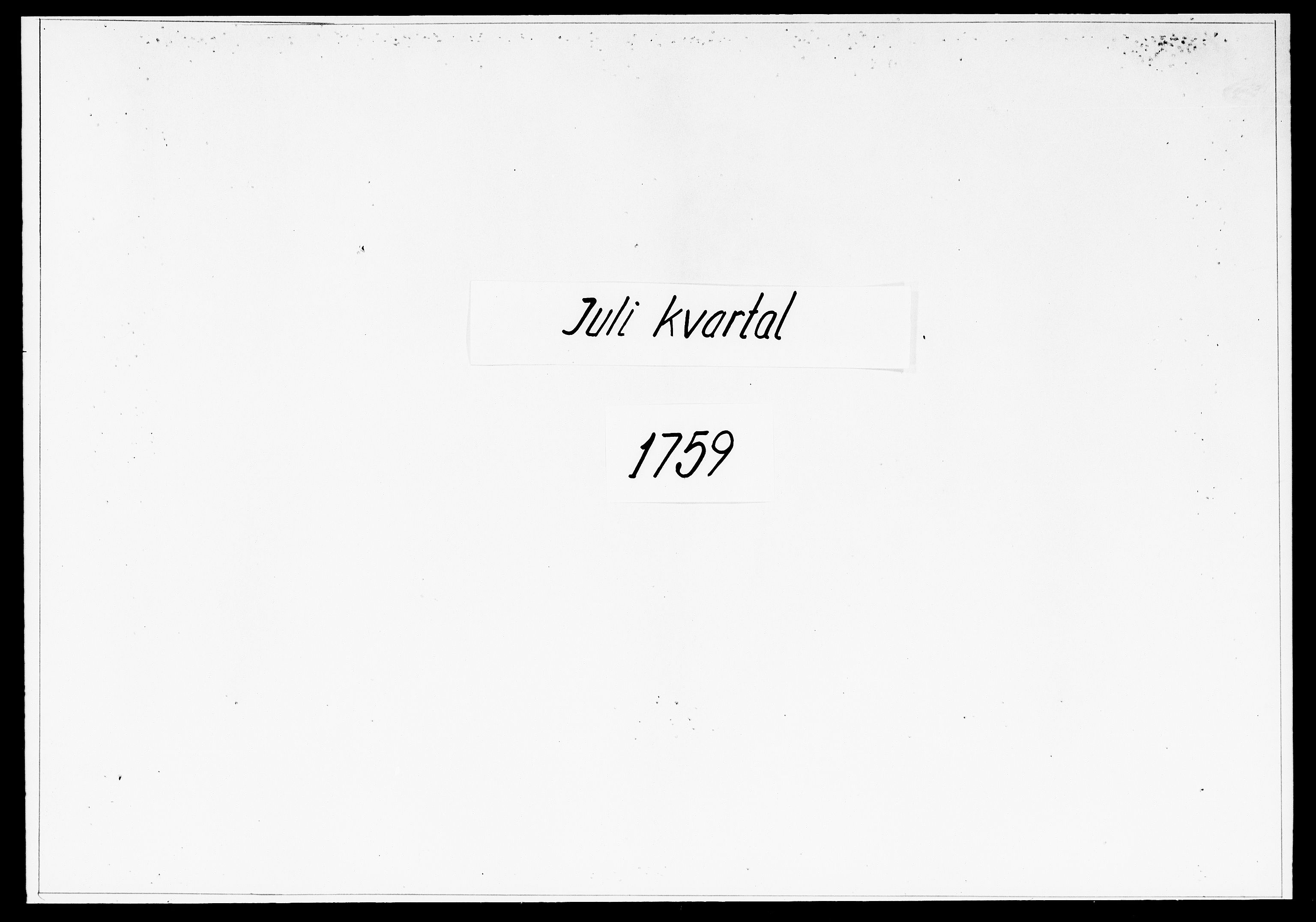Krigskollegiet, Krigskancelliet, DRA/A-0006/-/1315-1333: Refererede sager, 1759, p. 424