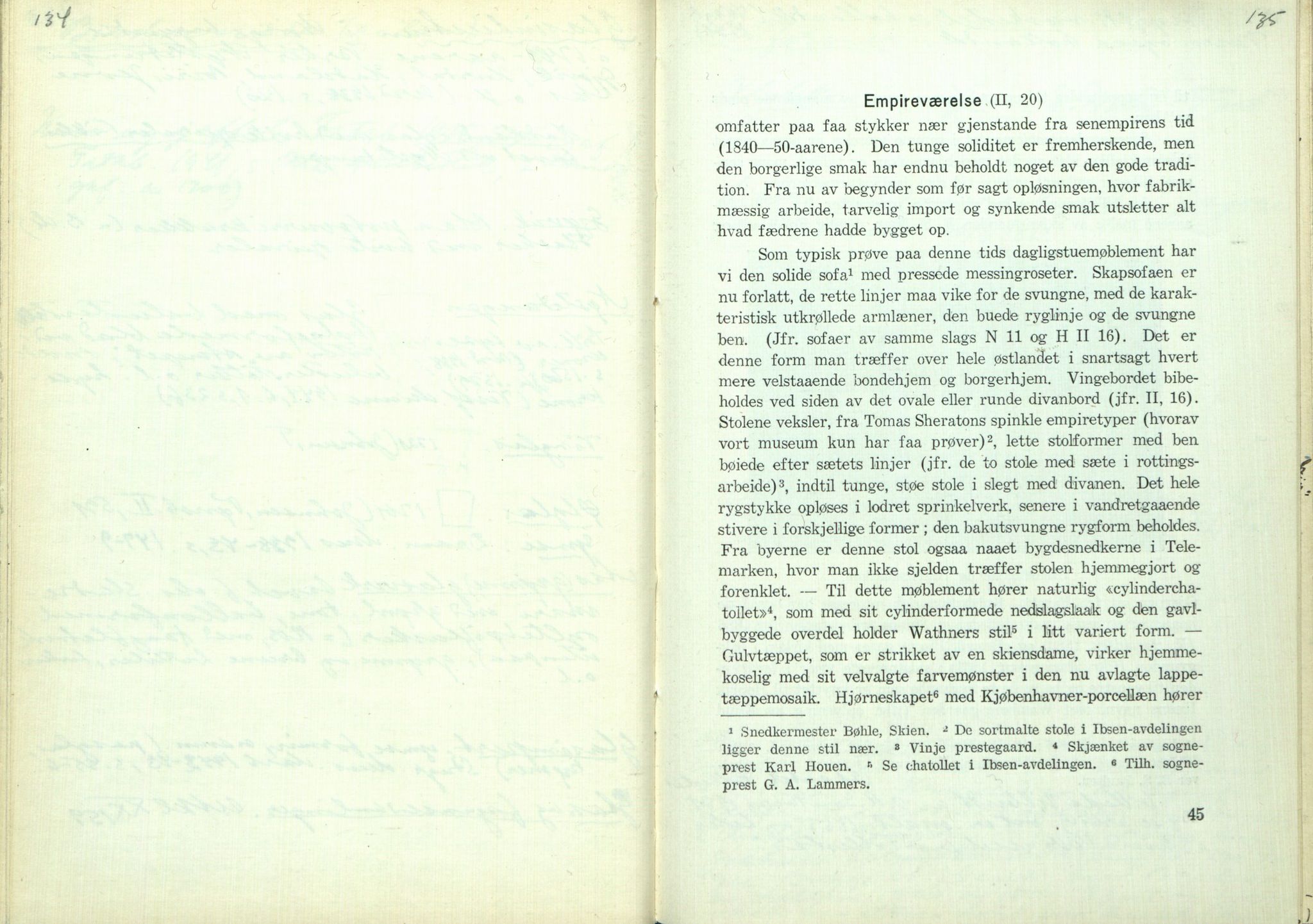 Rikard Berge, TEMU/TGM-A-1003/H/L0097: 97: Utklypp. Register ll, 1927, p. 134-135