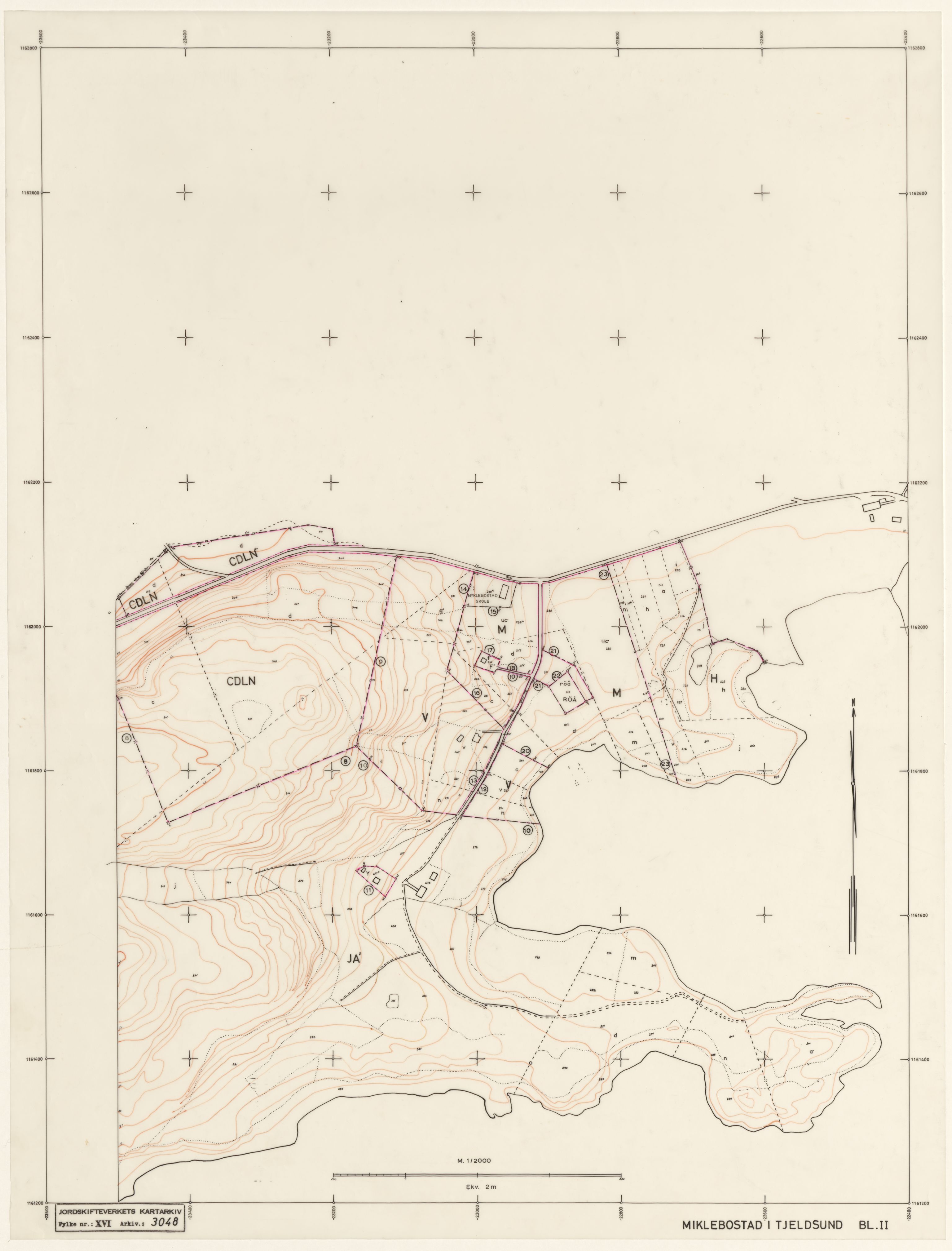Jordskifteverkets kartarkiv, RA/S-3929/T, 1859-1988, p. 3984