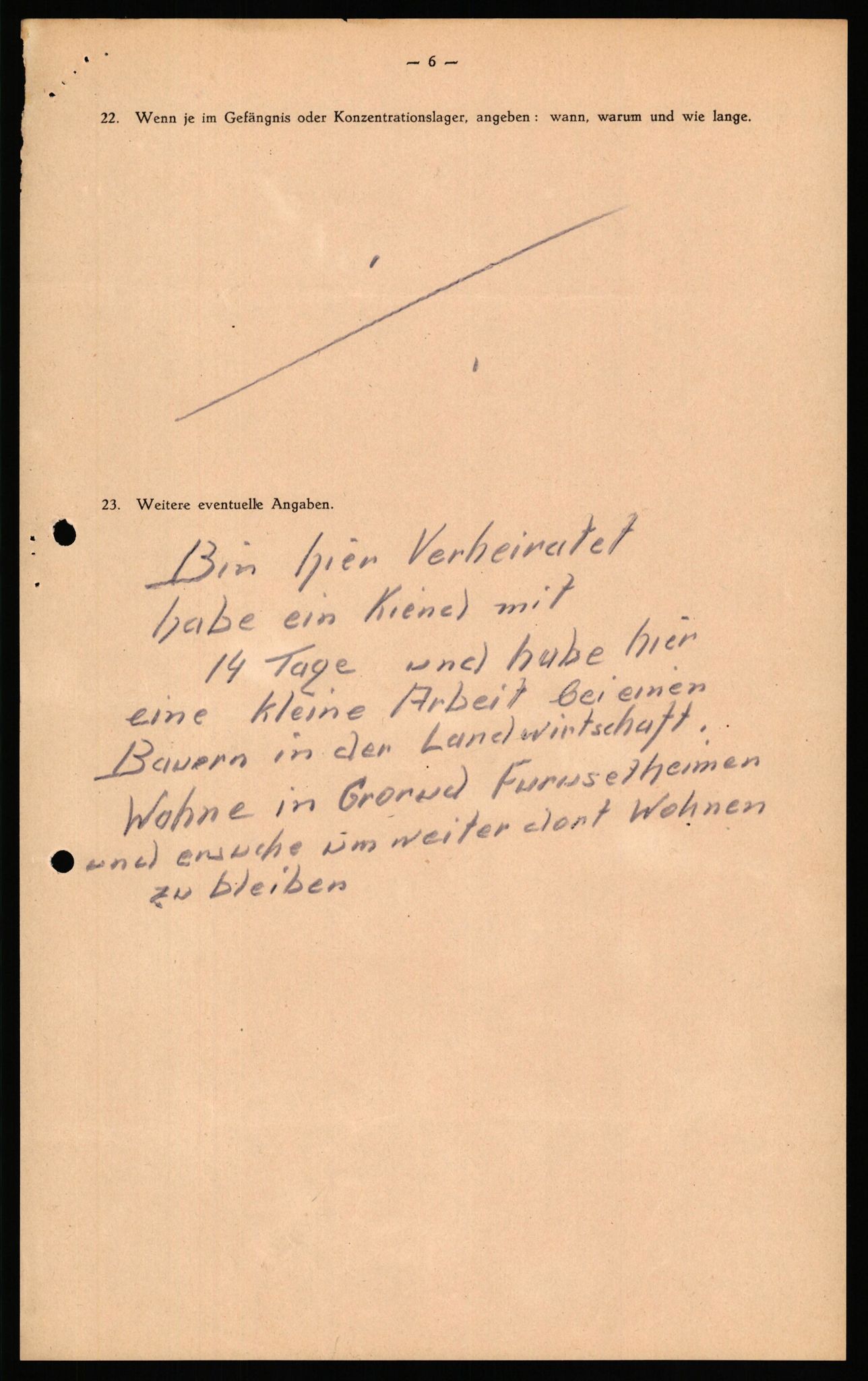 Forsvaret, Forsvarets overkommando II, AV/RA-RAFA-3915/D/Db/L0039: CI Questionaires. Tyske okkupasjonsstyrker i Norge. Østerrikere., 1945-1946, p. 459