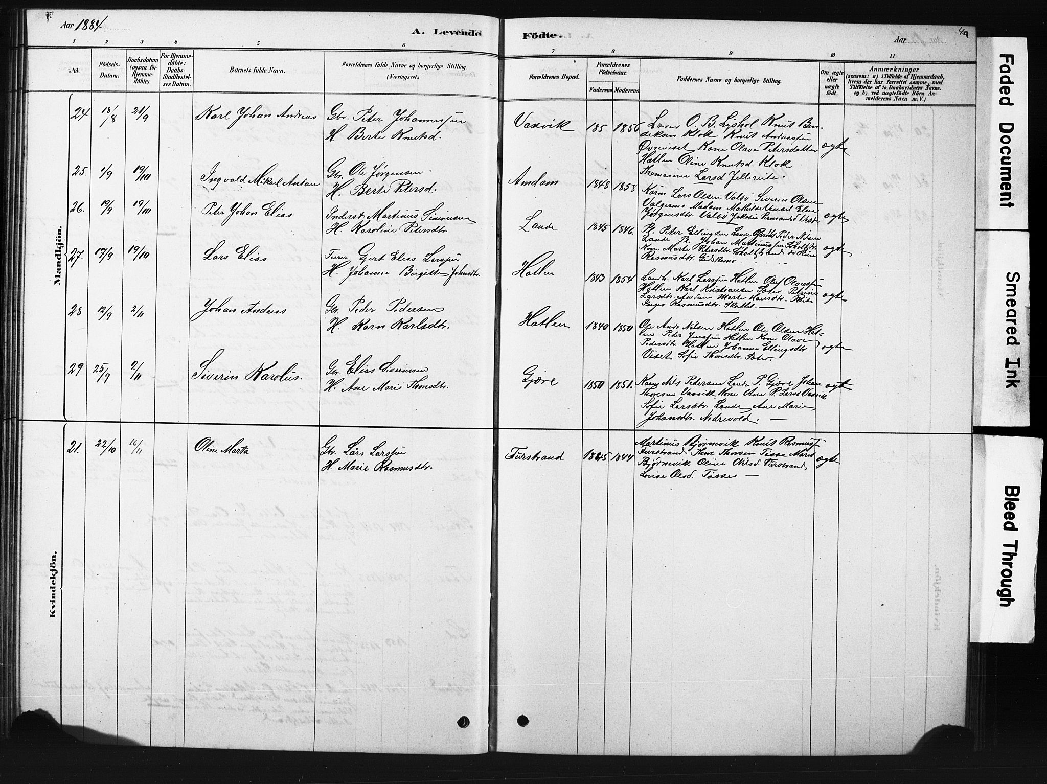 Ministerialprotokoller, klokkerbøker og fødselsregistre - Møre og Romsdal, AV/SAT-A-1454/522/L0326: Parish register (copy) no. 522C05, 1878-1890, p. 40