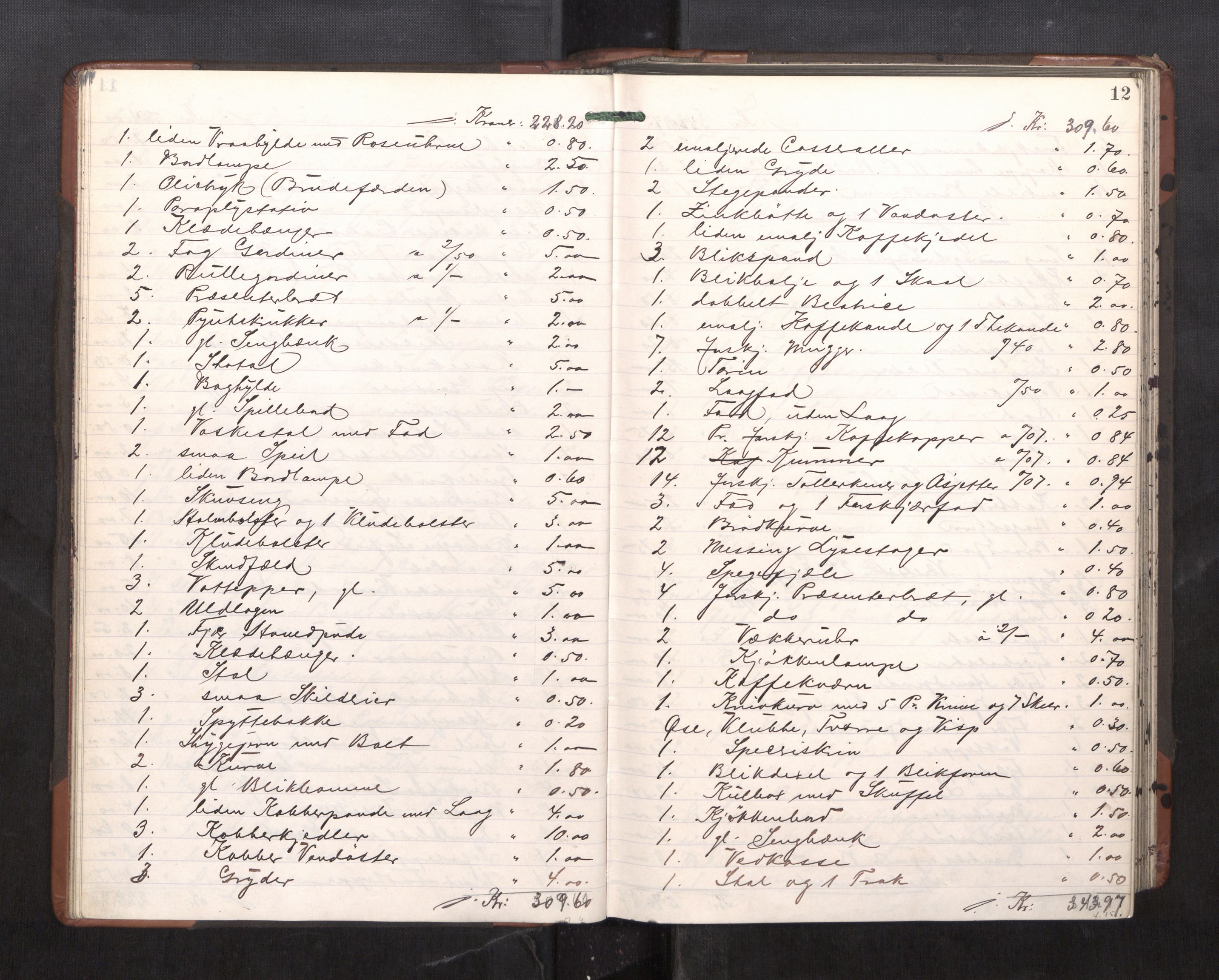 Trondheim byfogd, AV/SAT-A-0003/1/3/3C/L0023: Skifteregistreringsprotokoll - 11/2-15/5. (u/ register), 1905-1907, p. 12
