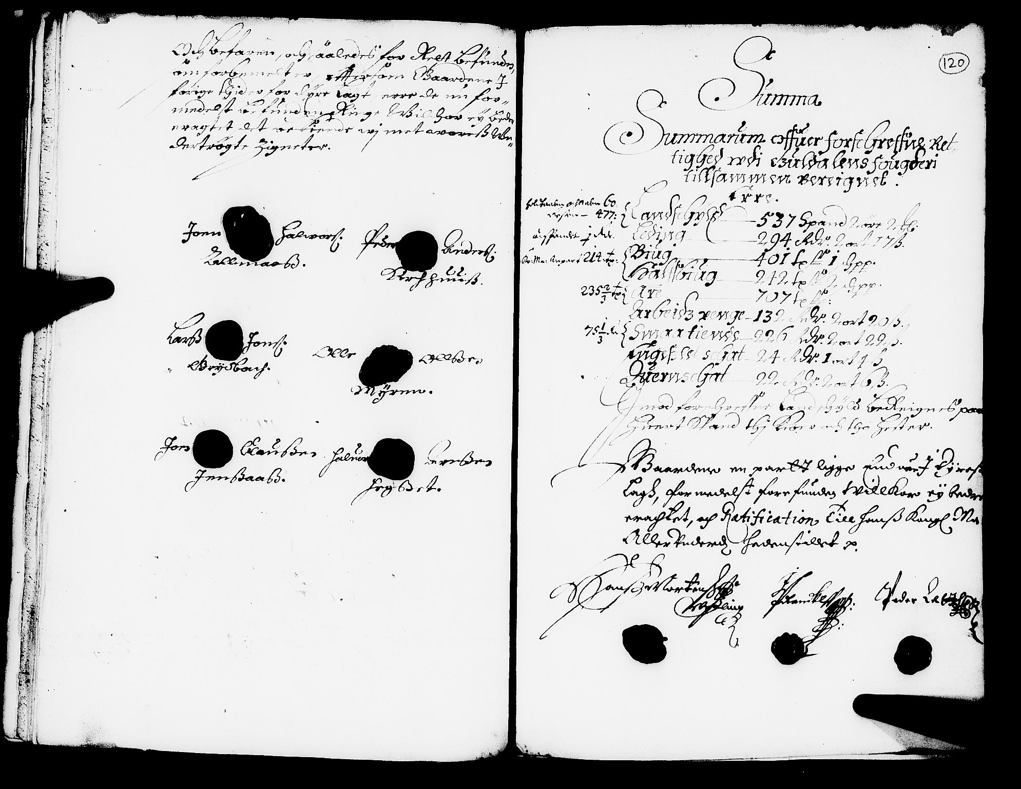 Rentekammeret inntil 1814, Realistisk ordnet avdeling, AV/RA-EA-4070/N/Nb/Nba/L0051: Gauldal fogderi, 1667, p. 119b-120a