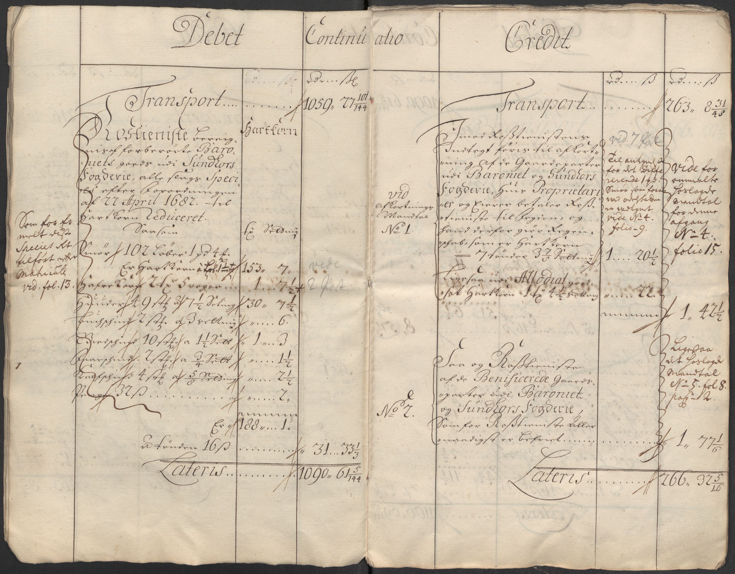 Rentekammeret inntil 1814, Reviderte regnskaper, Fogderegnskap, AV/RA-EA-4092/R49/L3139: Fogderegnskap Rosendal Baroni, 1715-1717, p. 11