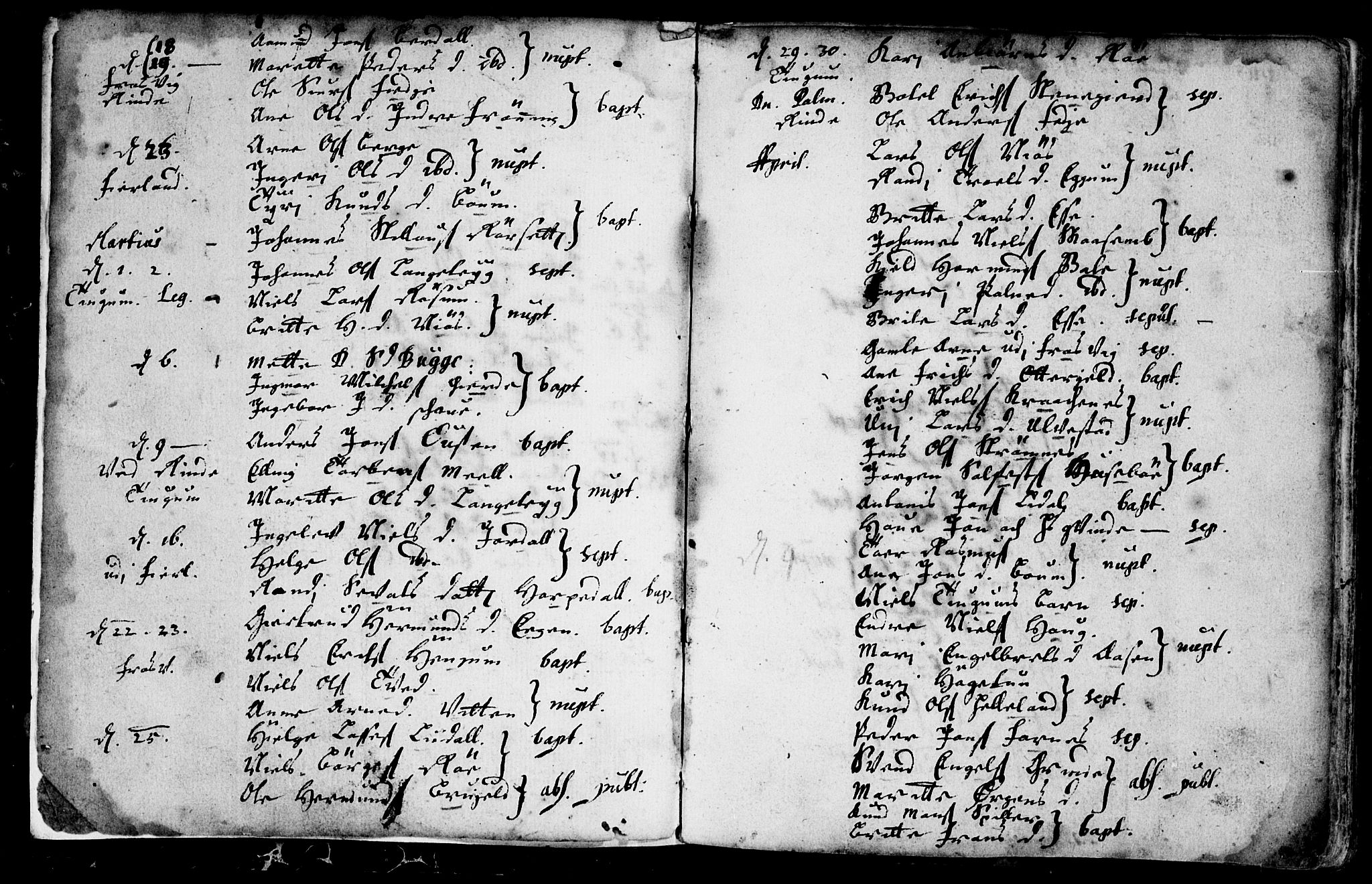 Leikanger sokneprestembete, SAB/A-81001: Parish register (official) no. A 1, 1690-1734, p. 3
