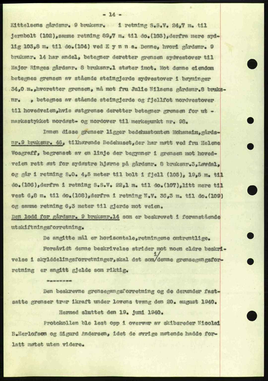 Tønsberg sorenskriveri, AV/SAKO-A-130/G/Ga/Gaa/L0010: Mortgage book no. A10, 1941-1941, Diary no: : 595/1941