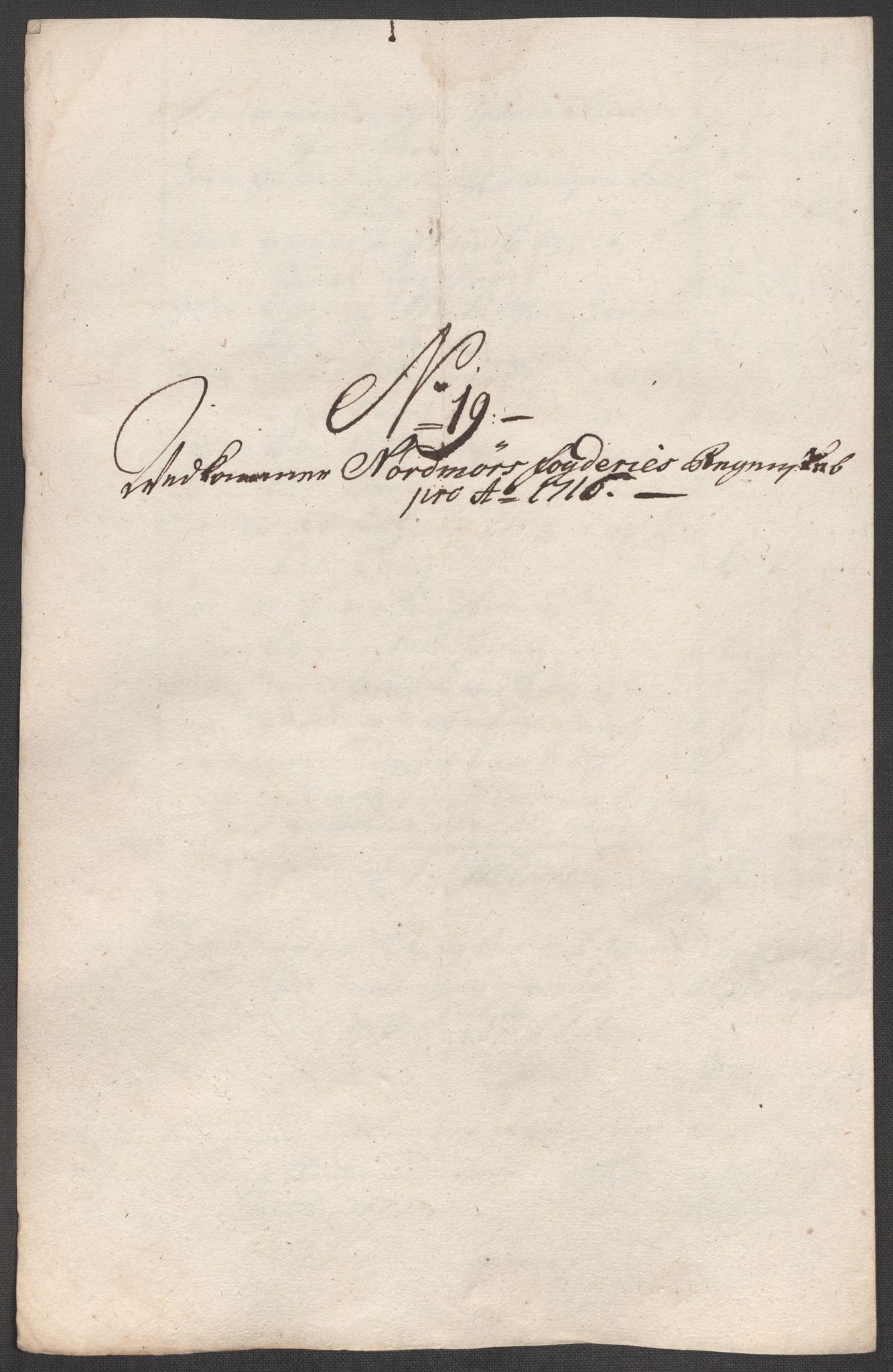 Rentekammeret inntil 1814, Reviderte regnskaper, Fogderegnskap, RA/EA-4092/R56/L3749: Fogderegnskap Nordmøre, 1716, p. 139