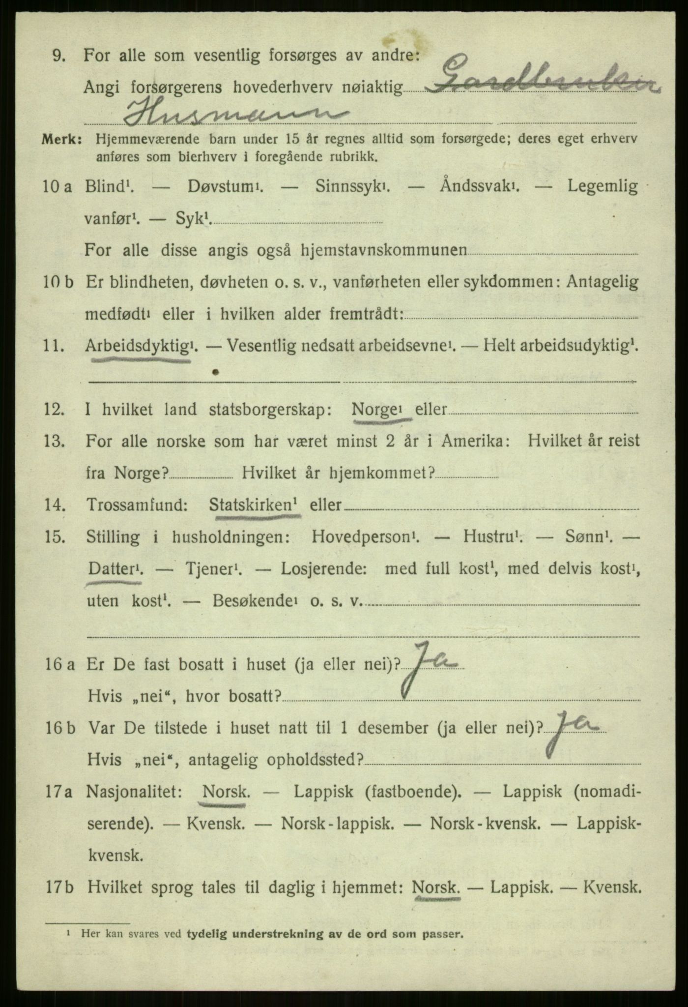 SATØ, 1920 census for Sørreisa, 1920, p. 3356