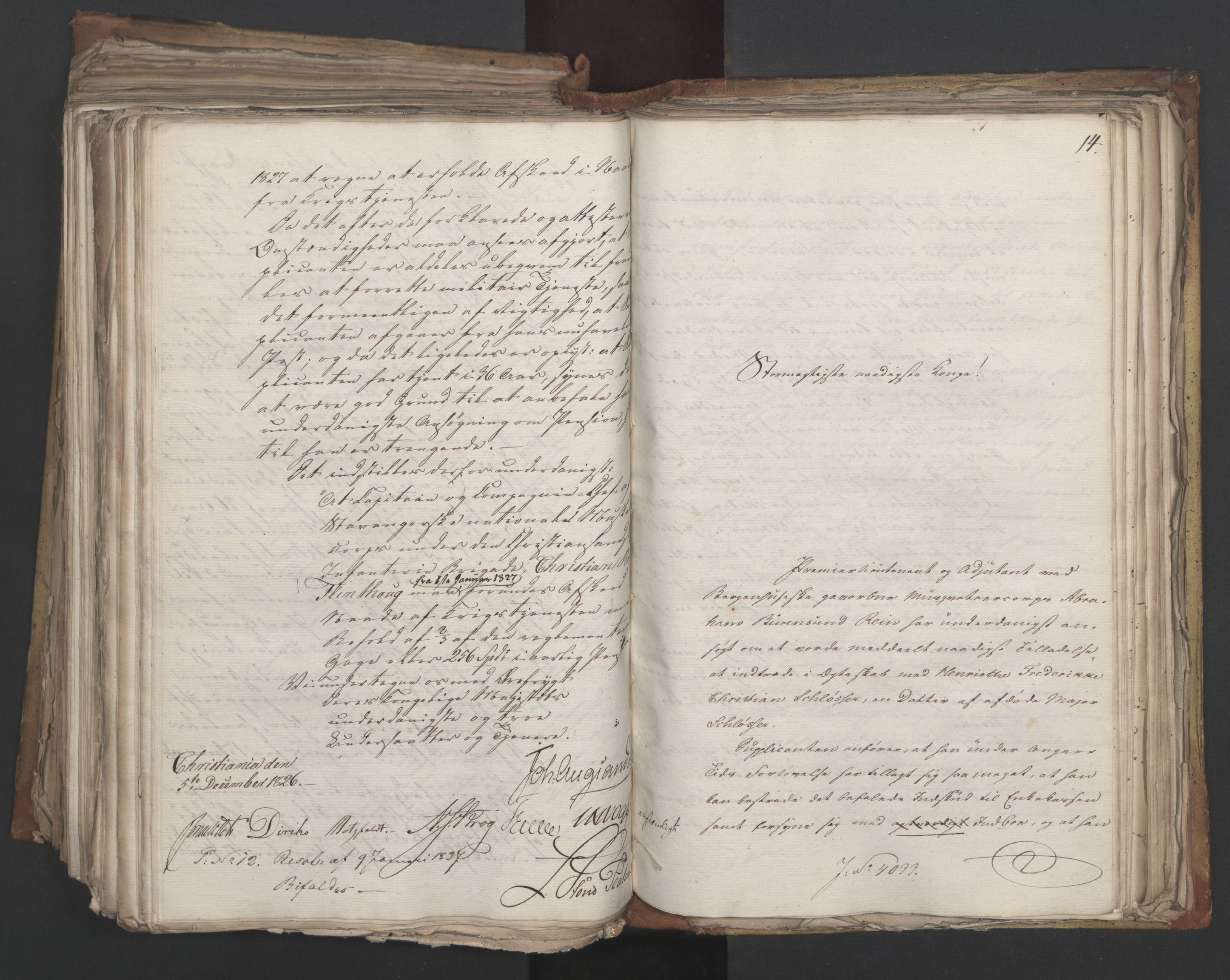 Statsrådsavdelingen i Stockholm, AV/RA-S-1003/D/Da/L0049: Regjeringsinnstillinger nr. 3860-4086, 1826, p. 412