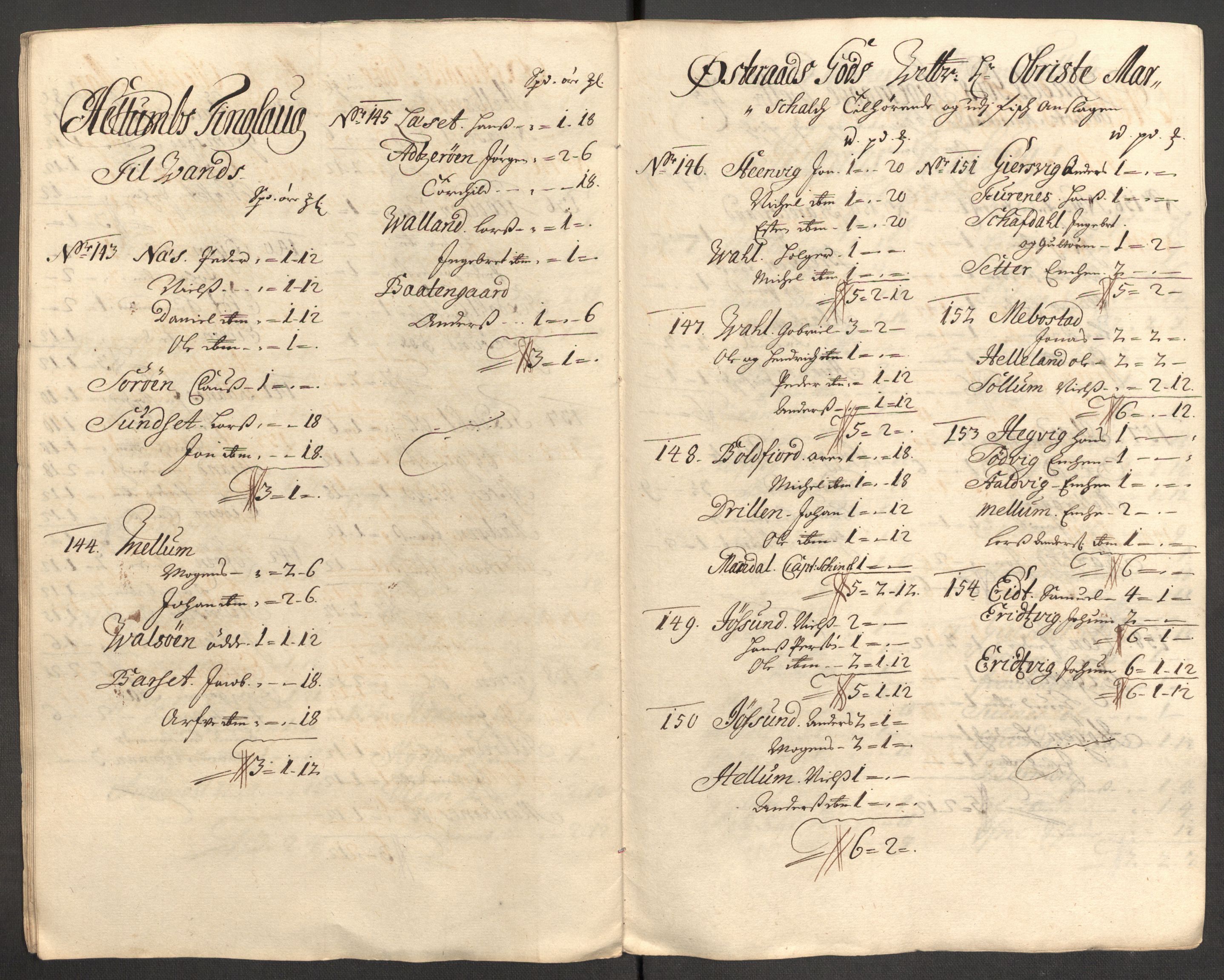 Rentekammeret inntil 1814, Reviderte regnskaper, Fogderegnskap, AV/RA-EA-4092/R57/L3858: Fogderegnskap Fosen, 1708-1709, p. 87