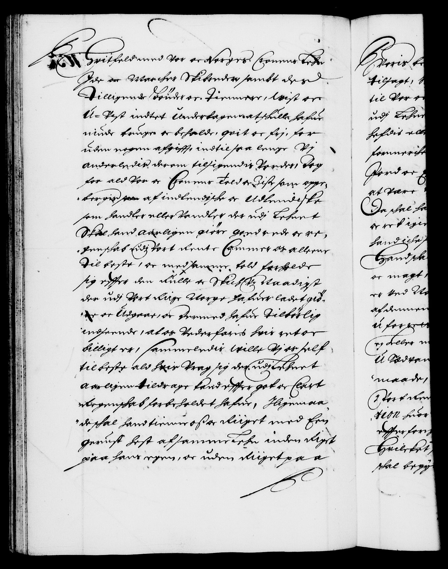 Danske Kanselli 1572-1799, RA/EA-3023/F/Fc/Fca/Fcaa/L0009: Norske registre (mikrofilm), 1657-1660, p. 105b