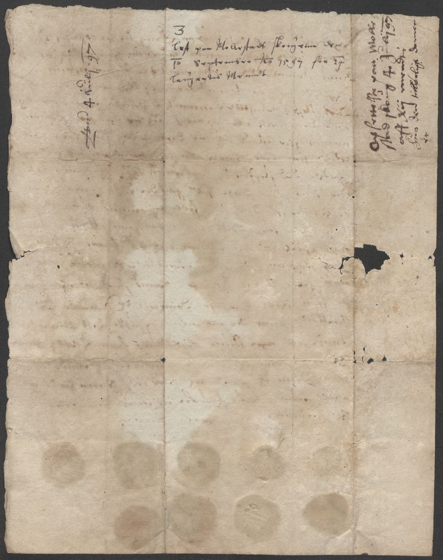 Riksarkivets diplomsamling, AV/RA-EA-5965/F15/L0003: Prestearkiv - Østfold, 1594-1700, p. 127