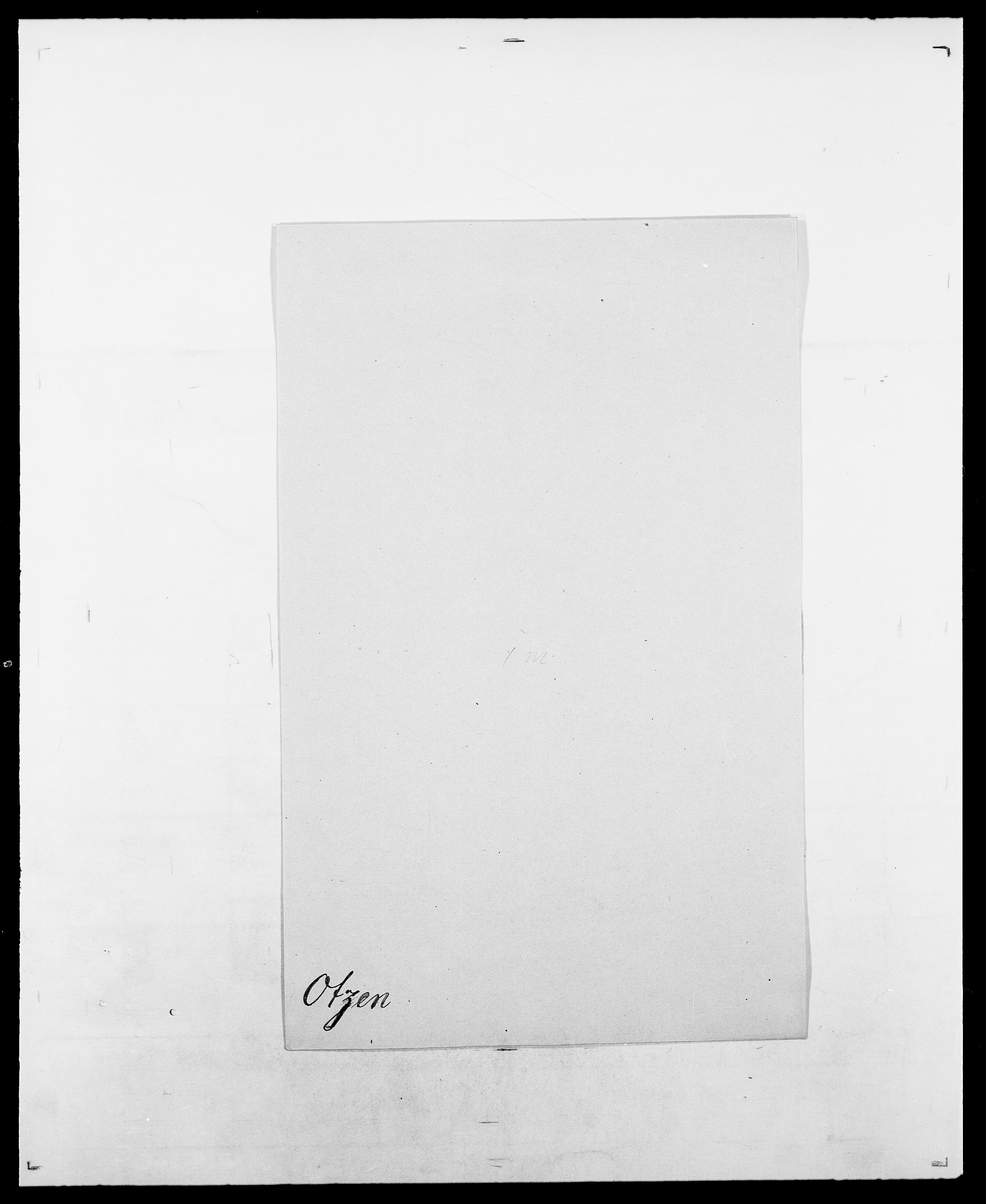 Delgobe, Charles Antoine - samling, SAO/PAO-0038/D/Da/L0029: Obel - Oxholm, p. 485