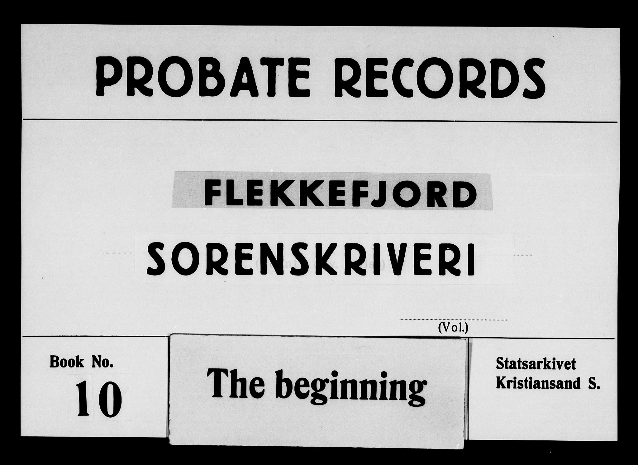 Flekkefjord sorenskriveri, AV/SAK-1221-0001/H/Hc/L0016: Skifteprotokoll nr. 10 for Kvinesdal, 1844-1862