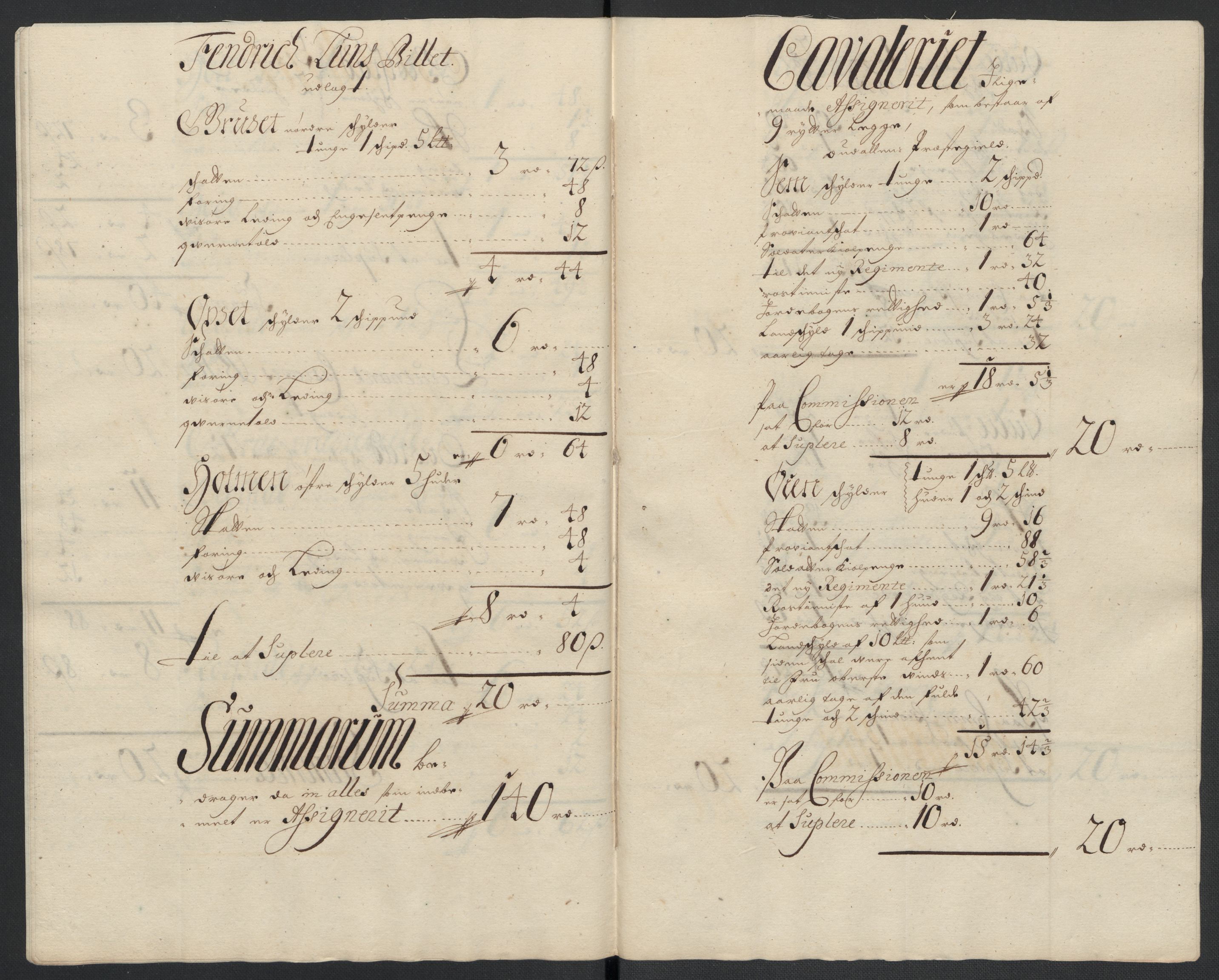 Rentekammeret inntil 1814, Reviderte regnskaper, Fogderegnskap, AV/RA-EA-4092/R13/L0839: Fogderegnskap Solør, Odal og Østerdal, 1701, p. 210