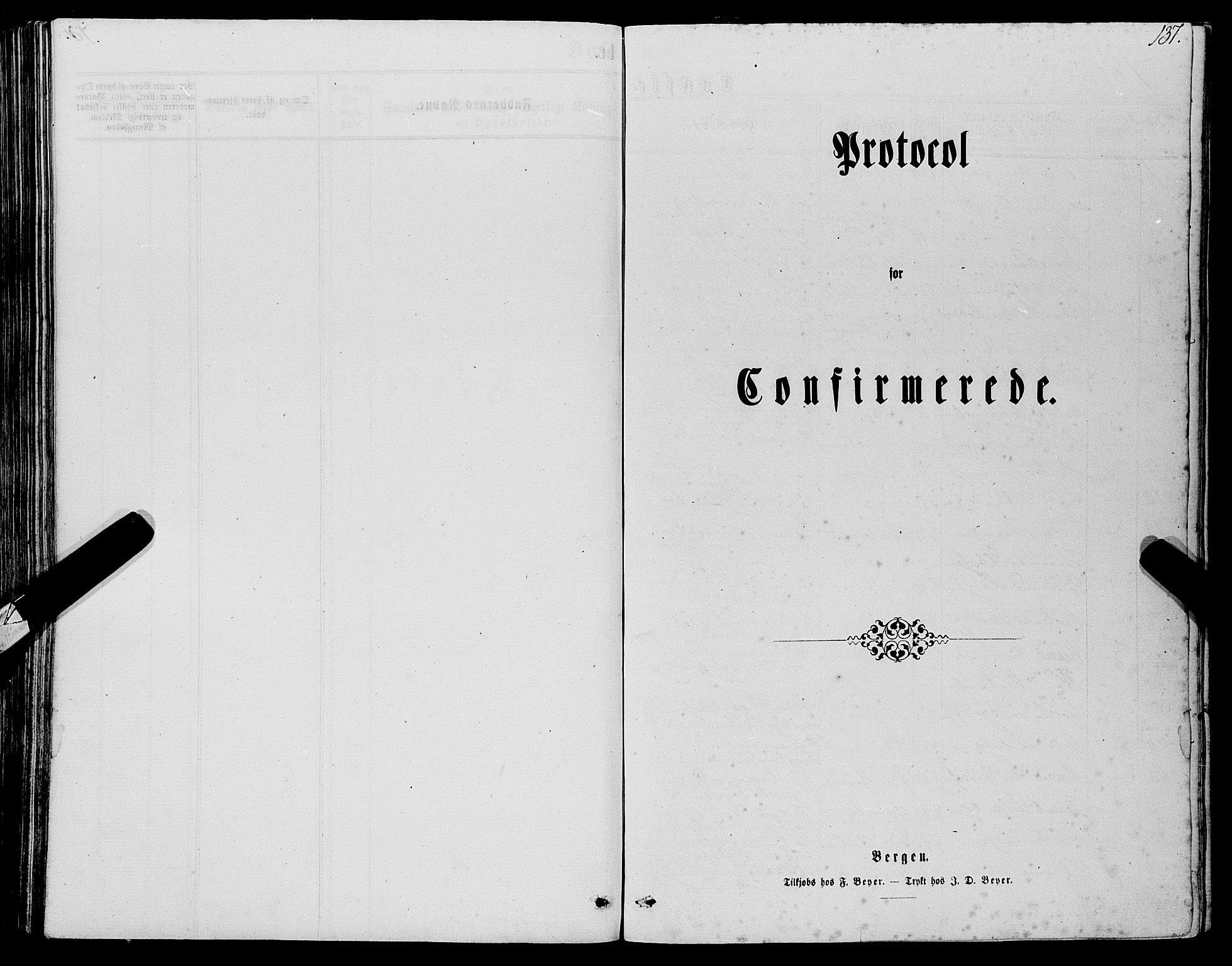Manger sokneprestembete, SAB/A-76801/H/Haa: Parish register (official) no. A 7, 1860-1870, p. 137