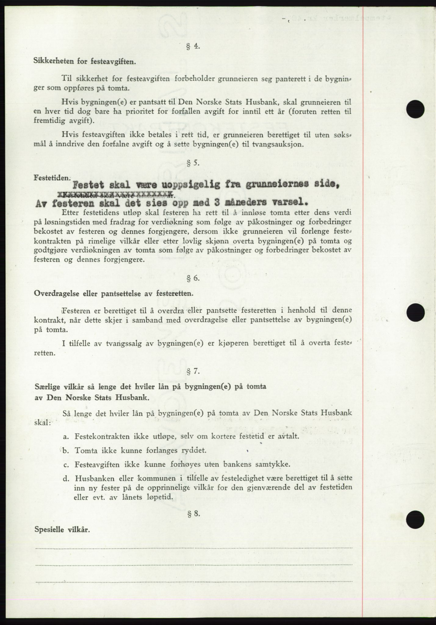 Namdal sorenskriveri, AV/SAT-A-4133/1/2/2C: Mortgage book no. -, 1949-1949, Diary no: : 2376/1949